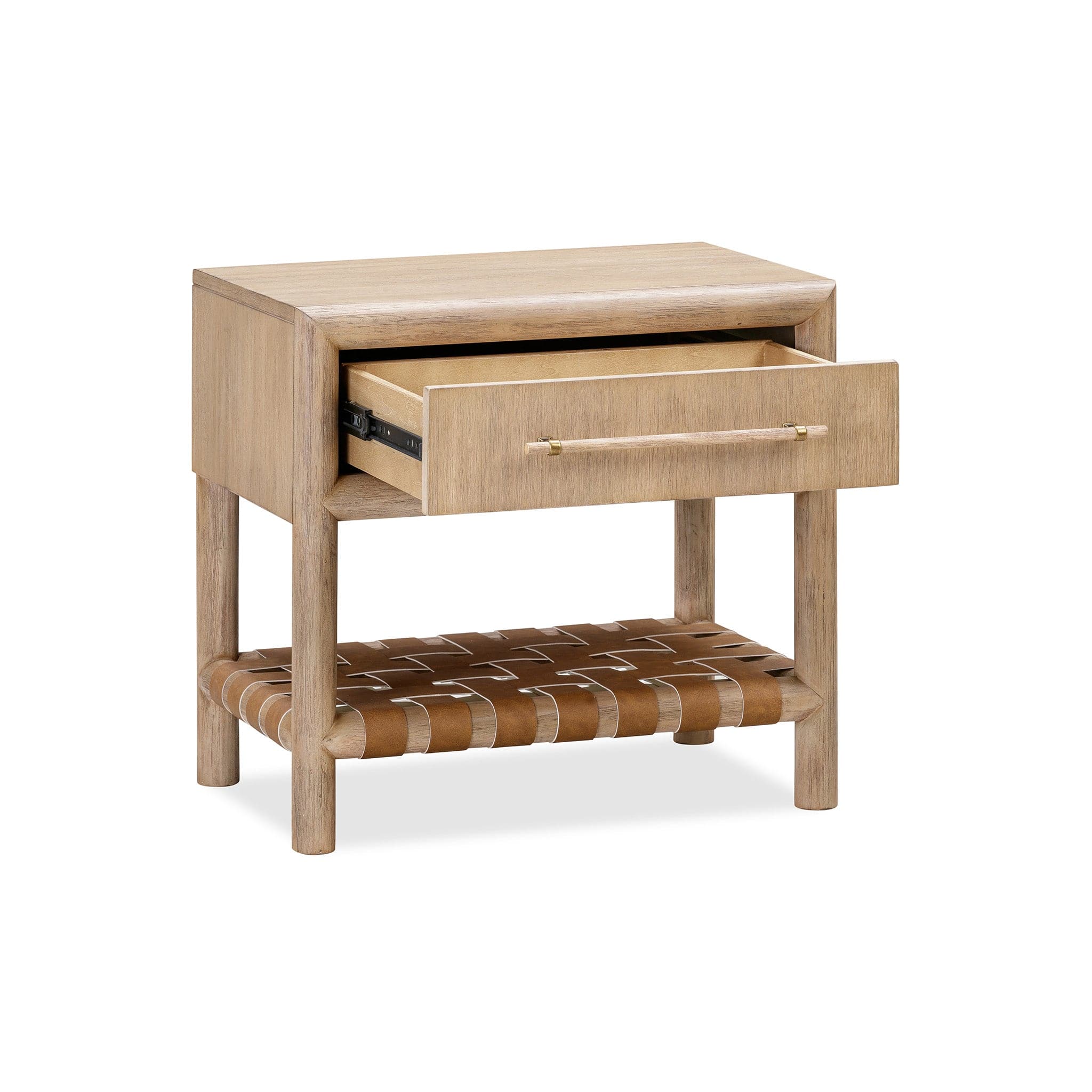 Dorsey Woven Nightstand with USB、mySite、neckold