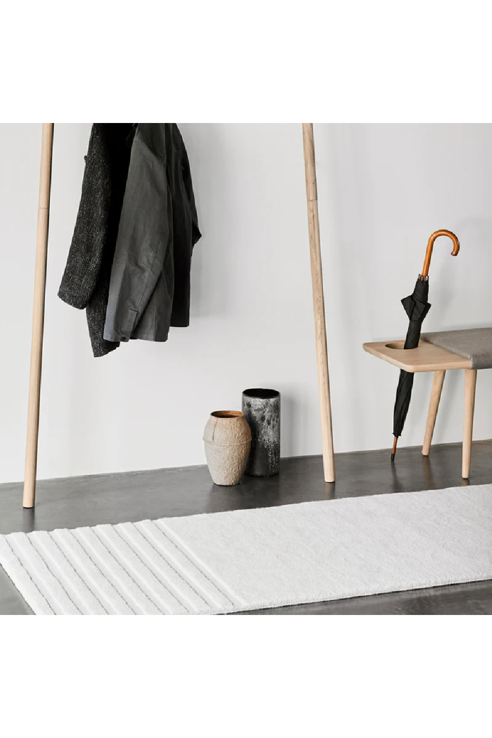 Off White Wool Rug | WOUD Kyoto、mySite、neckold