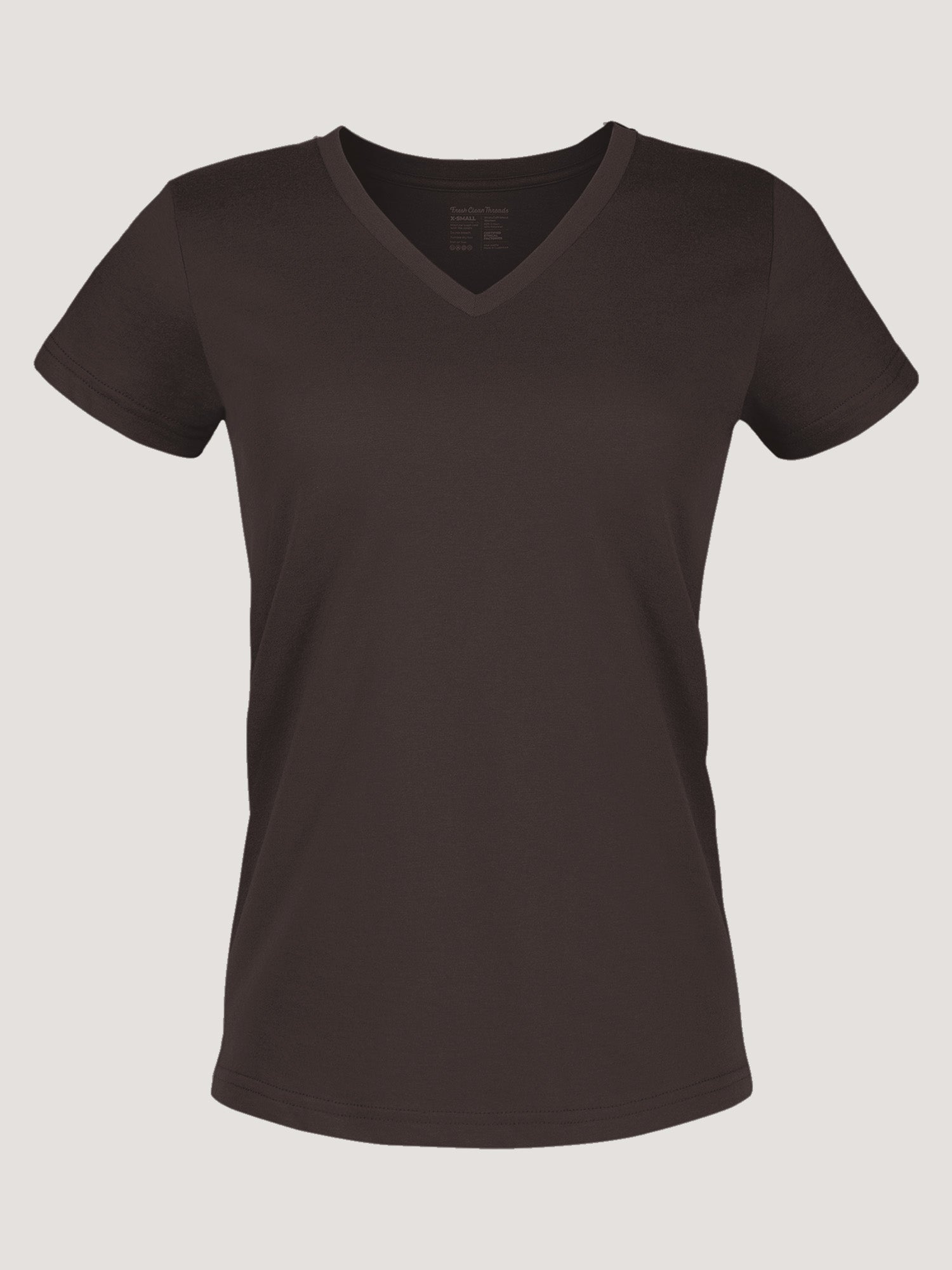  Women's Espresso V-Neck、mySite、ghnorth