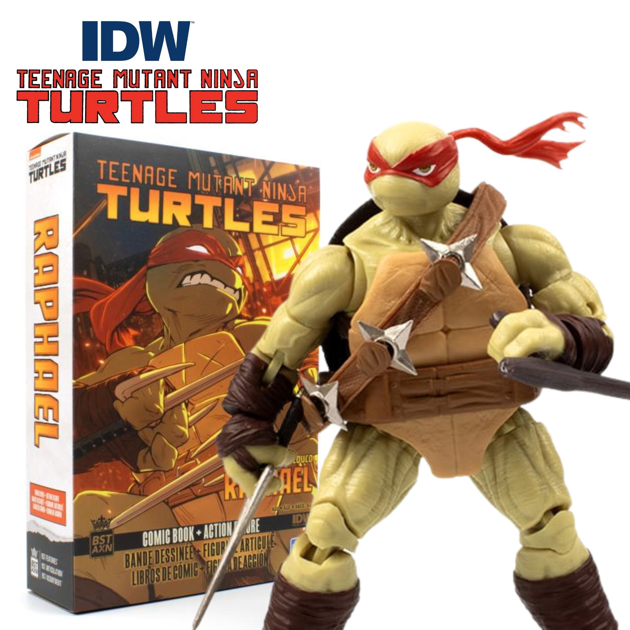 Teenage Mutant Ninja Turtles BST AXN IDW Comic Raphael (Version 2)、mySite、hgirdovlk