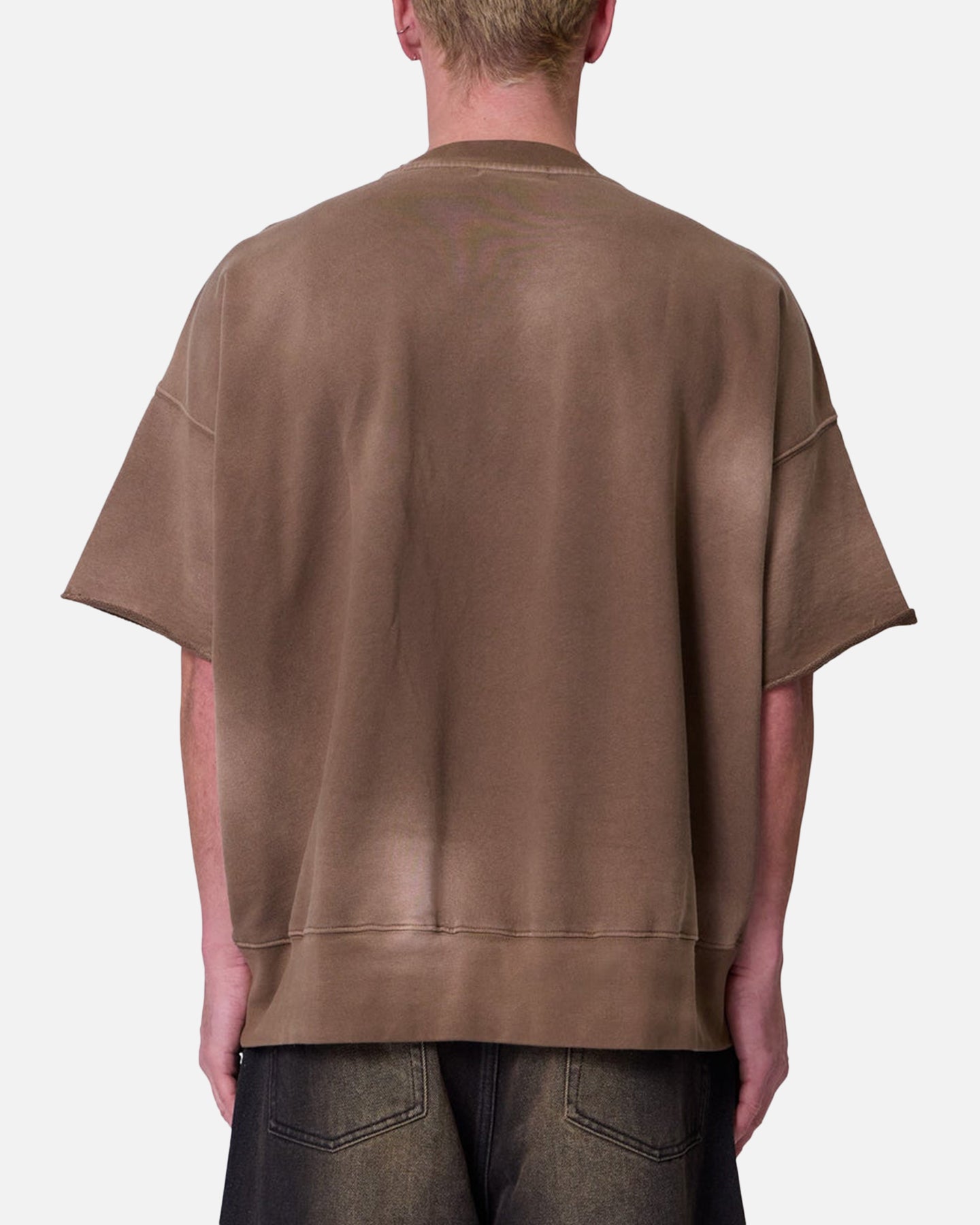 MNML Oversized Crewneck T-Shirt Tan、mySite、zt4zffjzw