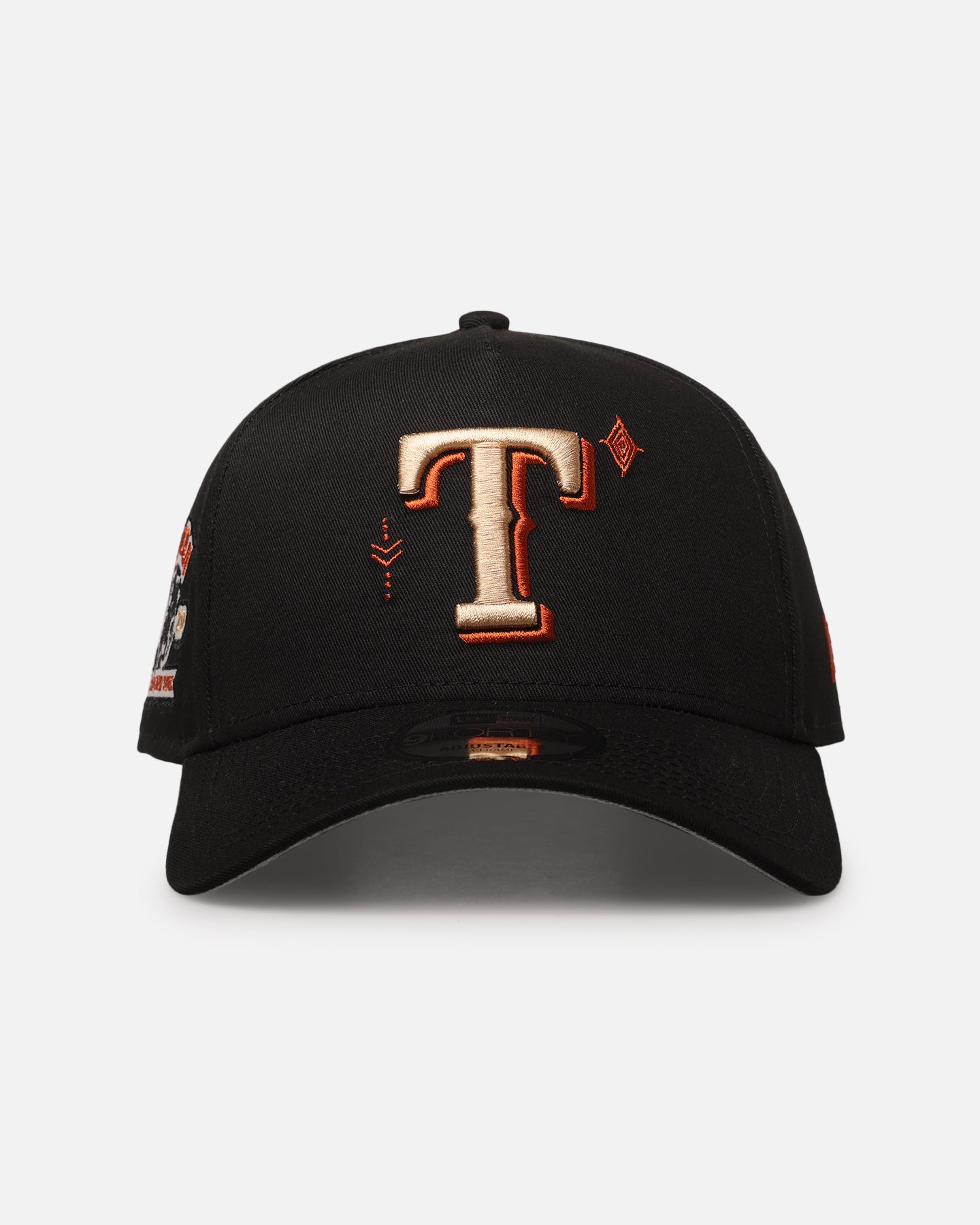 New Era Texas Rangers 'Sunset Trails 2.0' 9FORTY A-Frame Snapback Black、mySite、zt4zffjzw