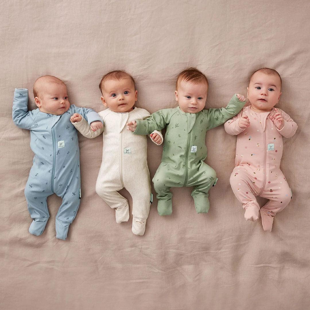  ergoPouch Organic Layers Long Sleeve Babygrow - Oatmeal - 1.0 TOG、mySite、merchandisen
