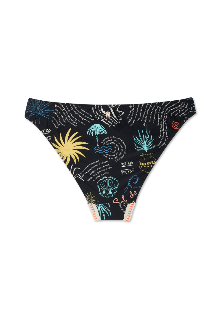 Sol De Palma High Leg Bikini Bottom、mySite、solidvoid