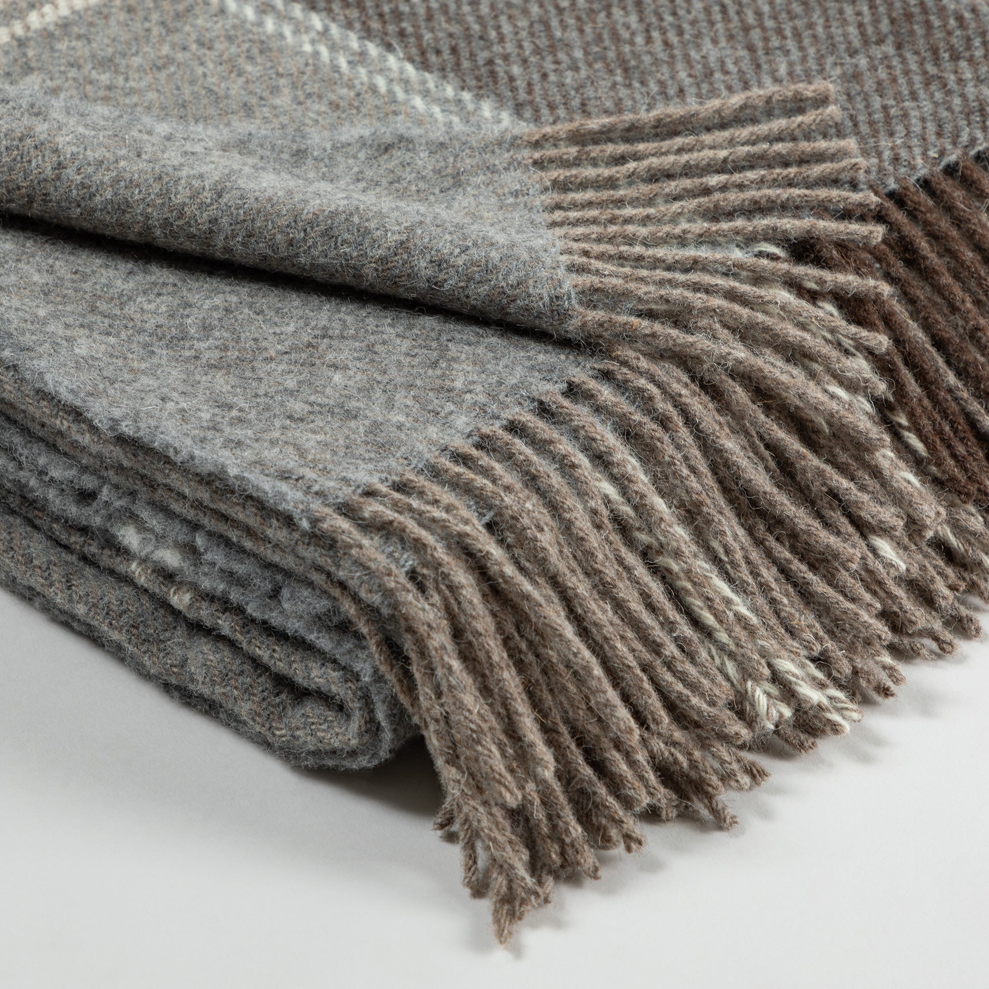 Ukrainian 100% Wool Fringed Throw Blanket、mySite、camillekostekn