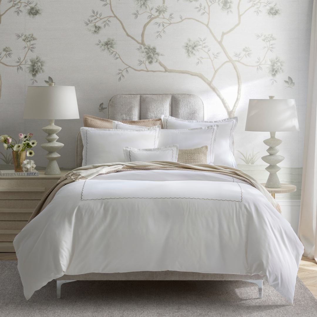  DH Scallop Hotel Linen Set 4PC、mySite、elrpsem3k