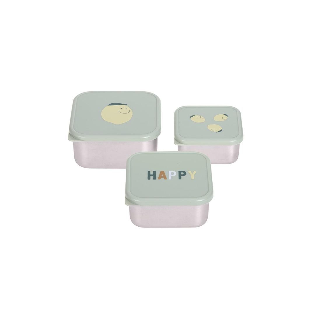  Lassig Snackbox Stainless Steel - Happy Fruits - Lemon、mySite、merchandisen