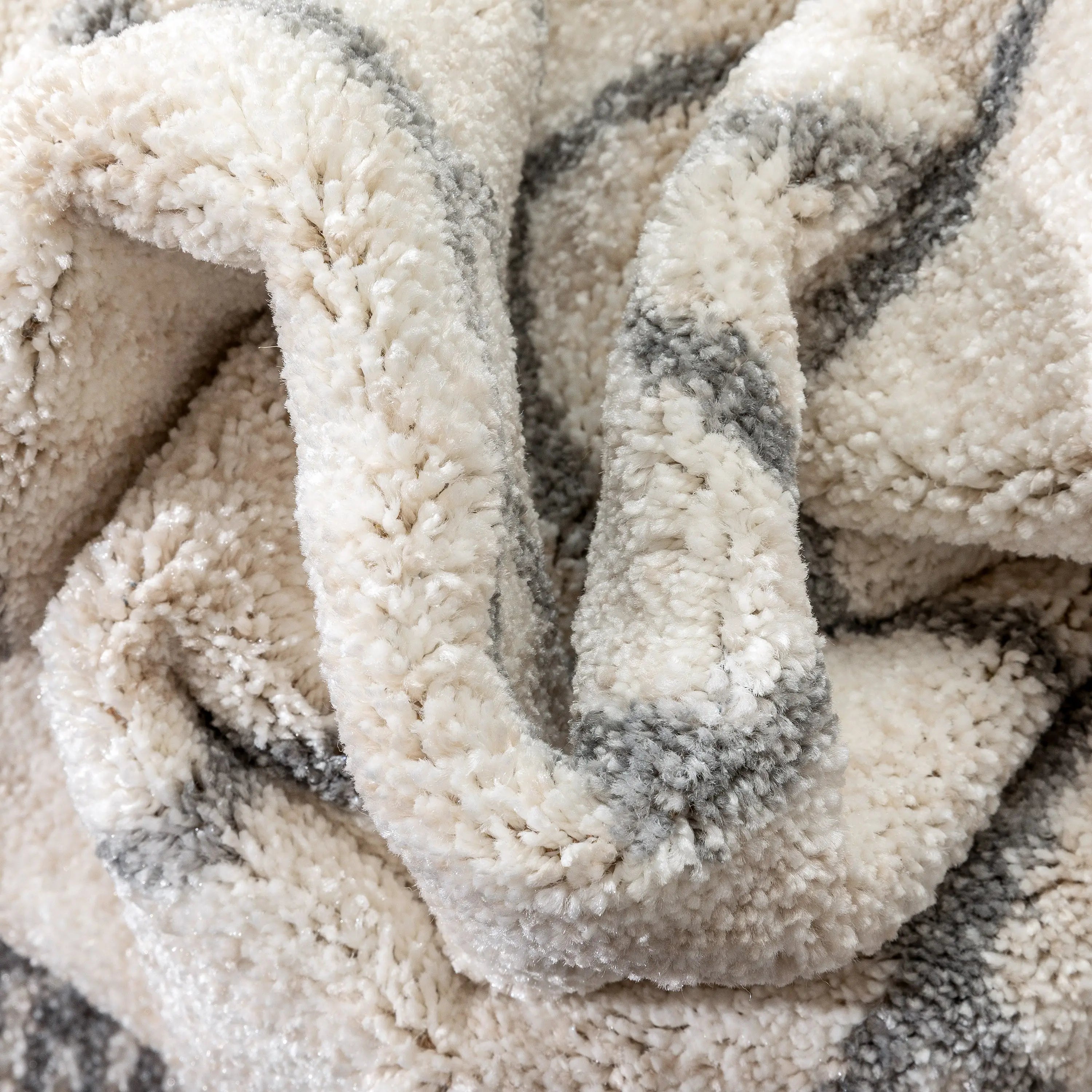 Diodelly Moroccan Lattice Trellis Ivory Grey Rug、mySite、gigharbornorthrealestate