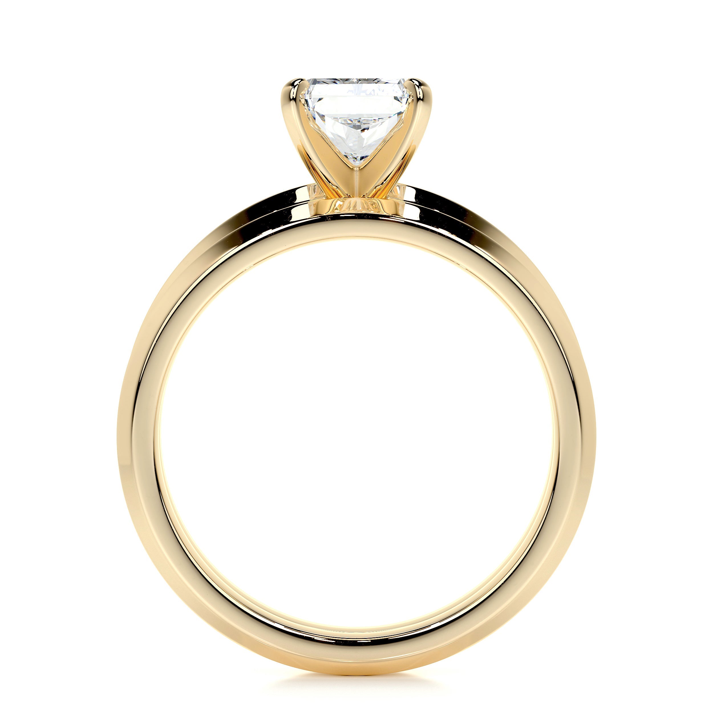 Carolina Lab Grown Diamond Bridal Set -18K Yellow Gold、mySite、hinf8tx79