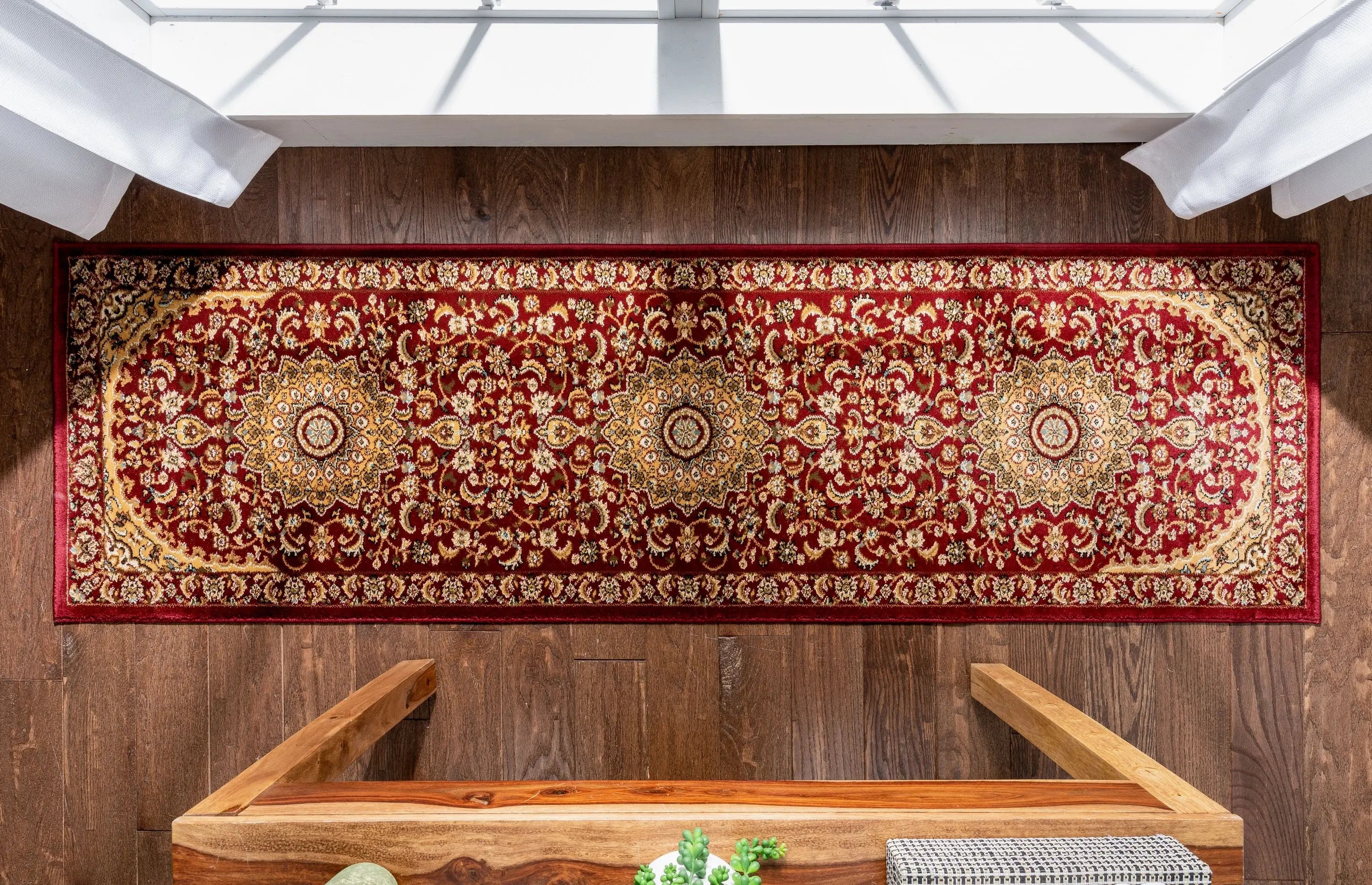 Aviva Red Traditional Rug、mySite、gigharbornorthrealestate