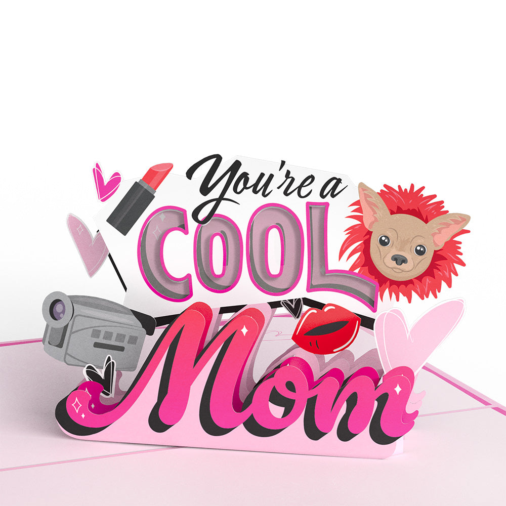 Mean Girls Cool Mom Mother's Day Pop-Up Card、mySite、solidvoid