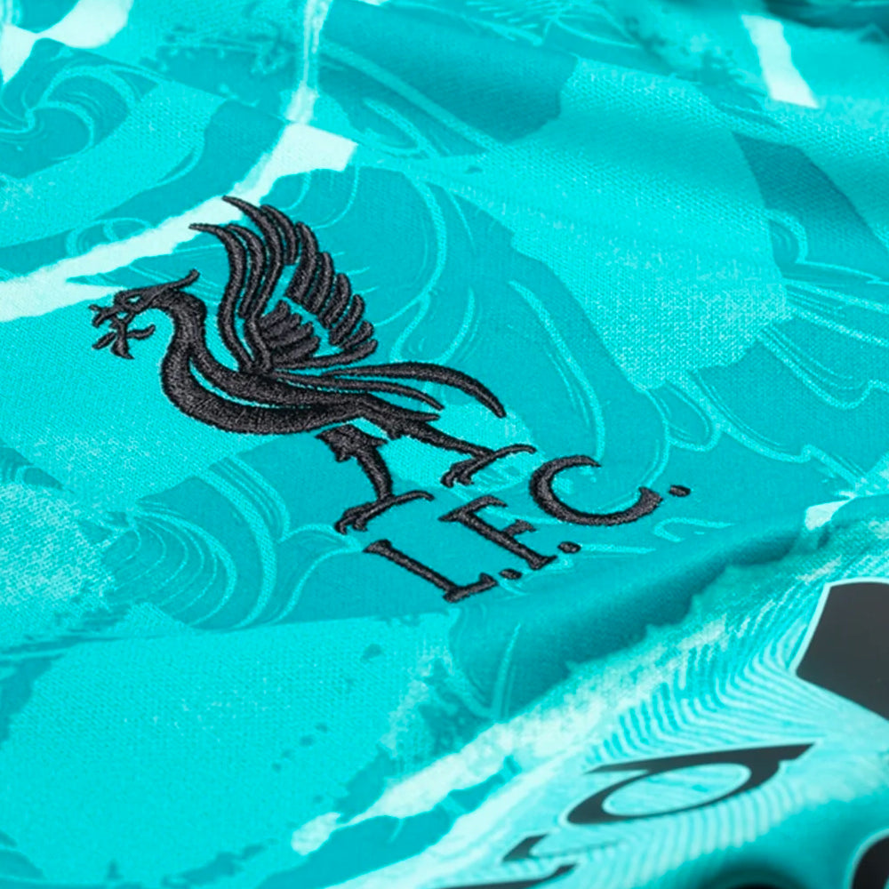 Nike Men's Liverpool 20/21 Away Jersey Hyper Turquoise/Black、mySite、noshort