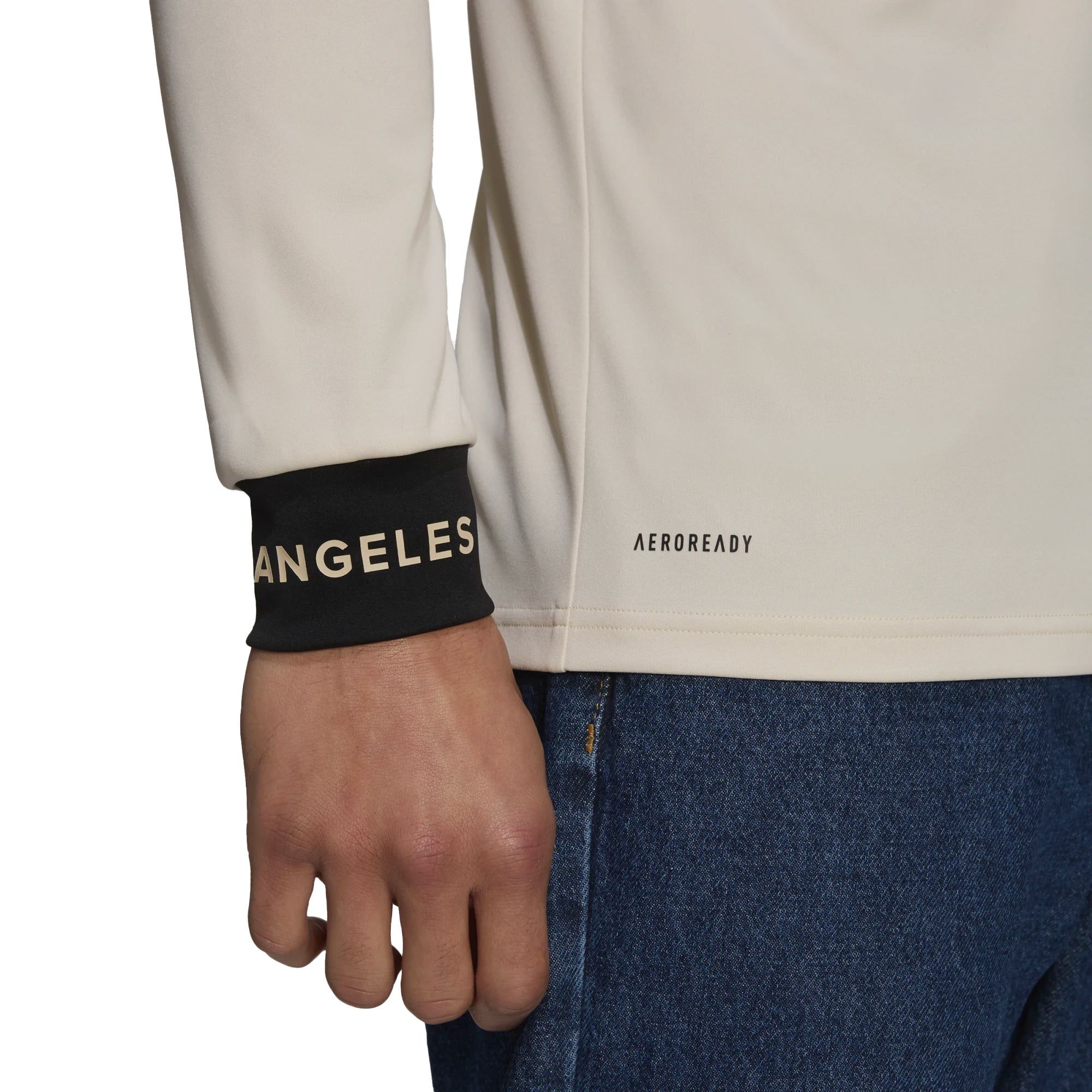 adidas Men's LAFC 2021/22 Long Sleeve Away Jersey Gold、mySite、noshort