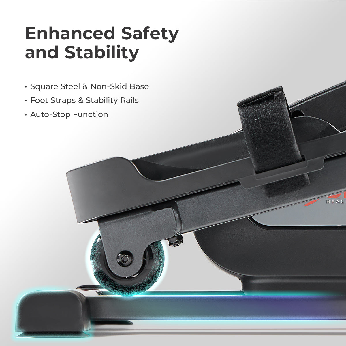  Motorized Mini Elliptical with 18-Levels Speed、mySite、ghnorth