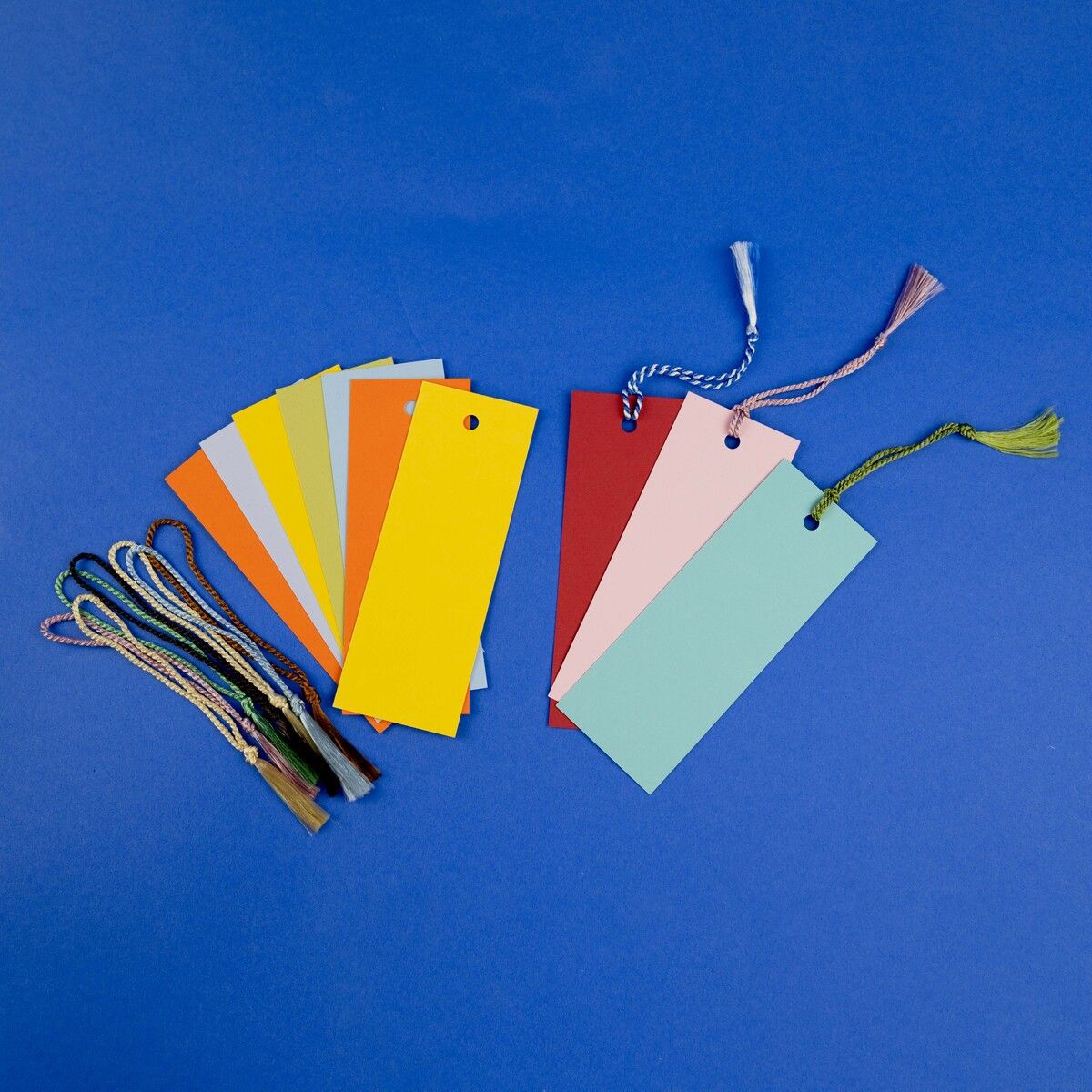 Colorful Bookmarks With Tassels (10-Pack)、mySite、ghnorth