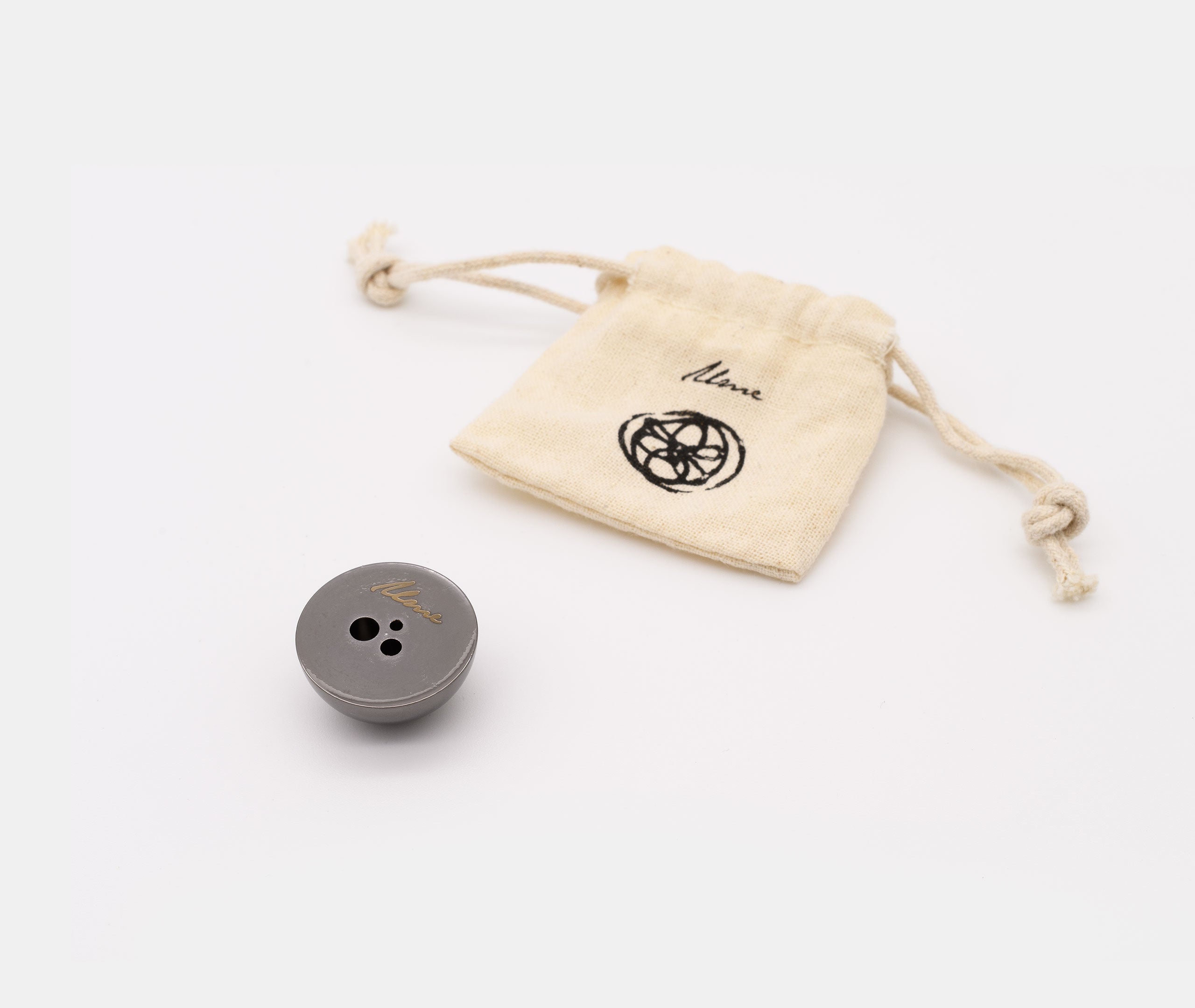 Brass Dome Incense Holder - Metallic Black、mySite、topwebapps