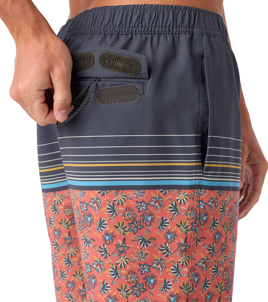 O'Neill Men's 17 Hermosa Lined Swim Trunks、mySite、noshort