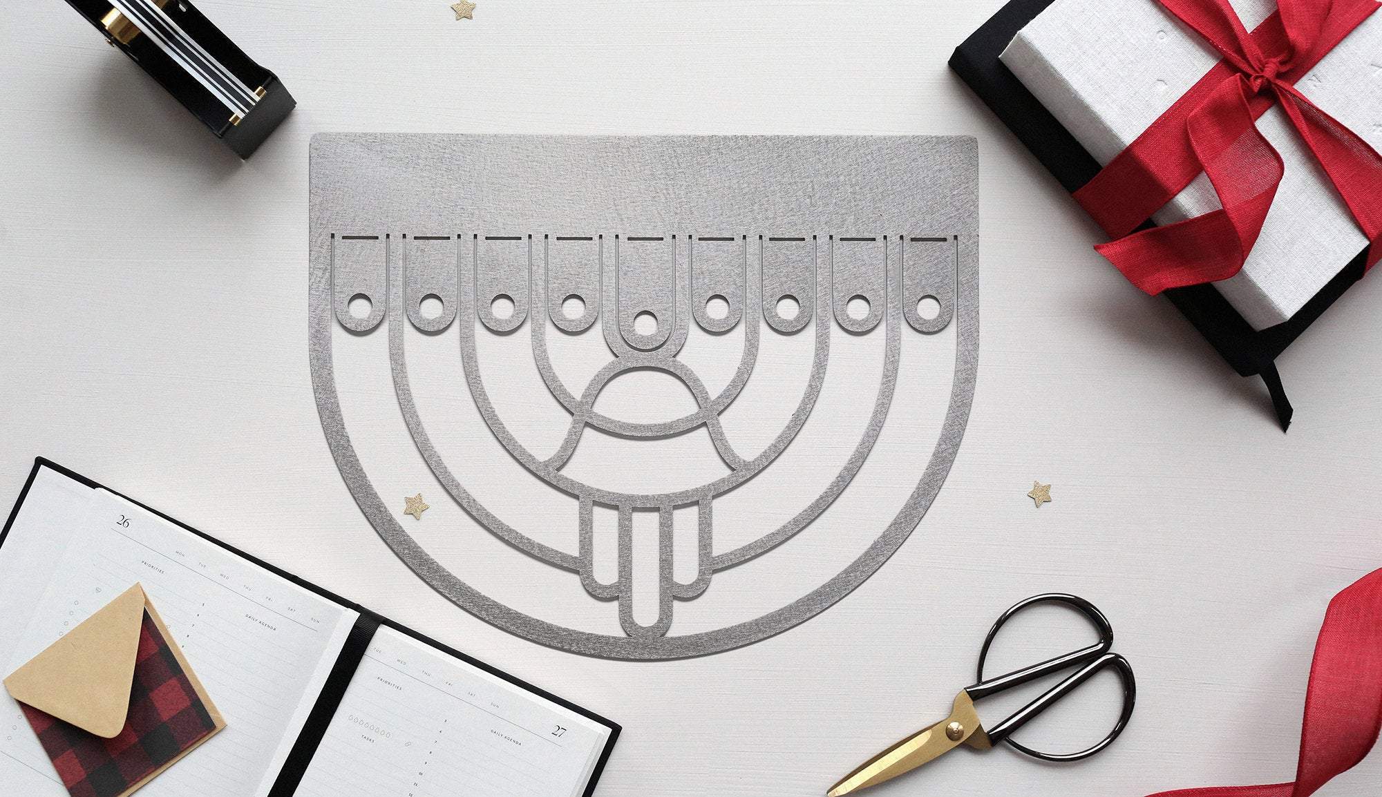 Flat Modern Hamsa Hanukkiah、mySite、topwebapps