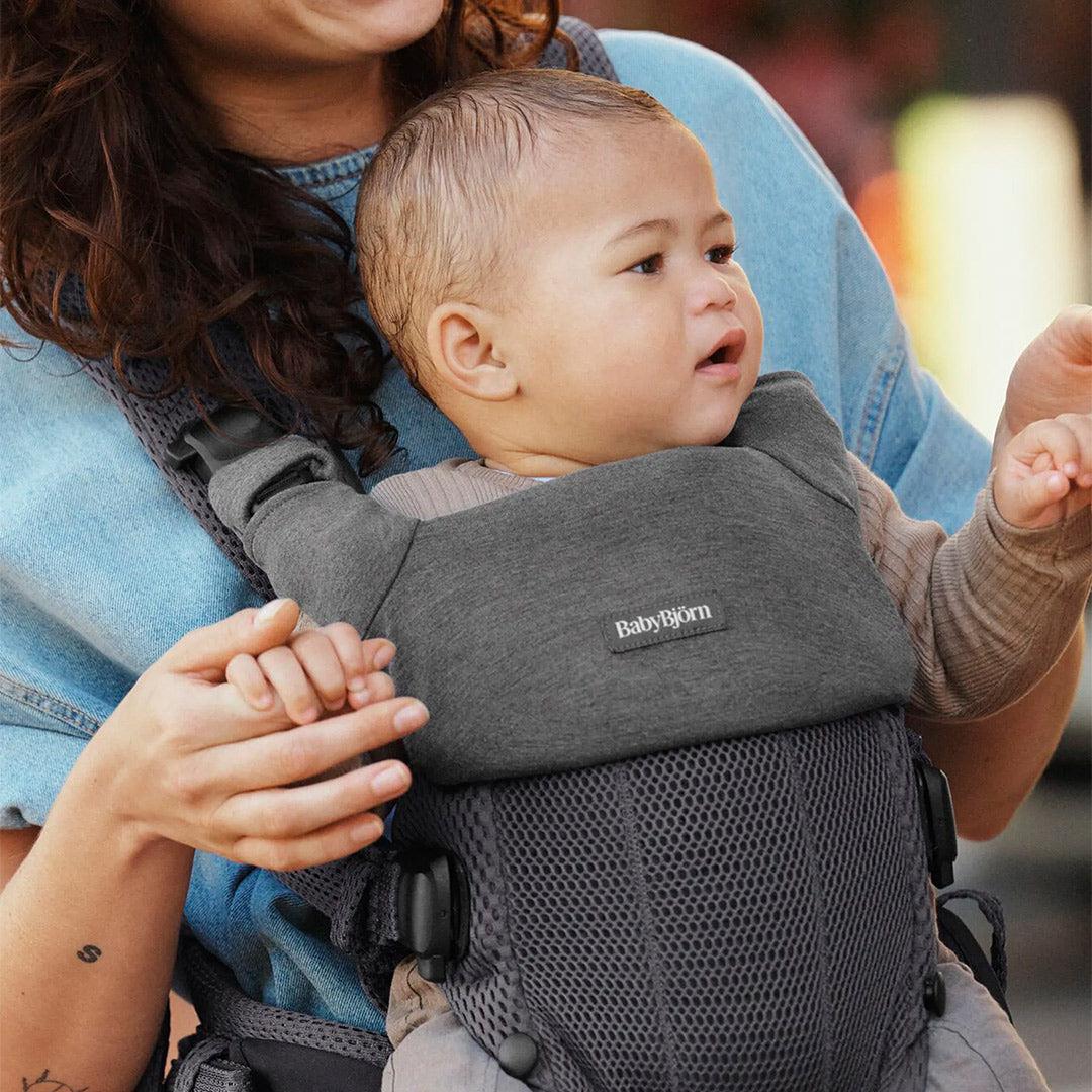  BabyBjörn Bib for Harmony Jersey - Dark Grey、mySite、merchandisen