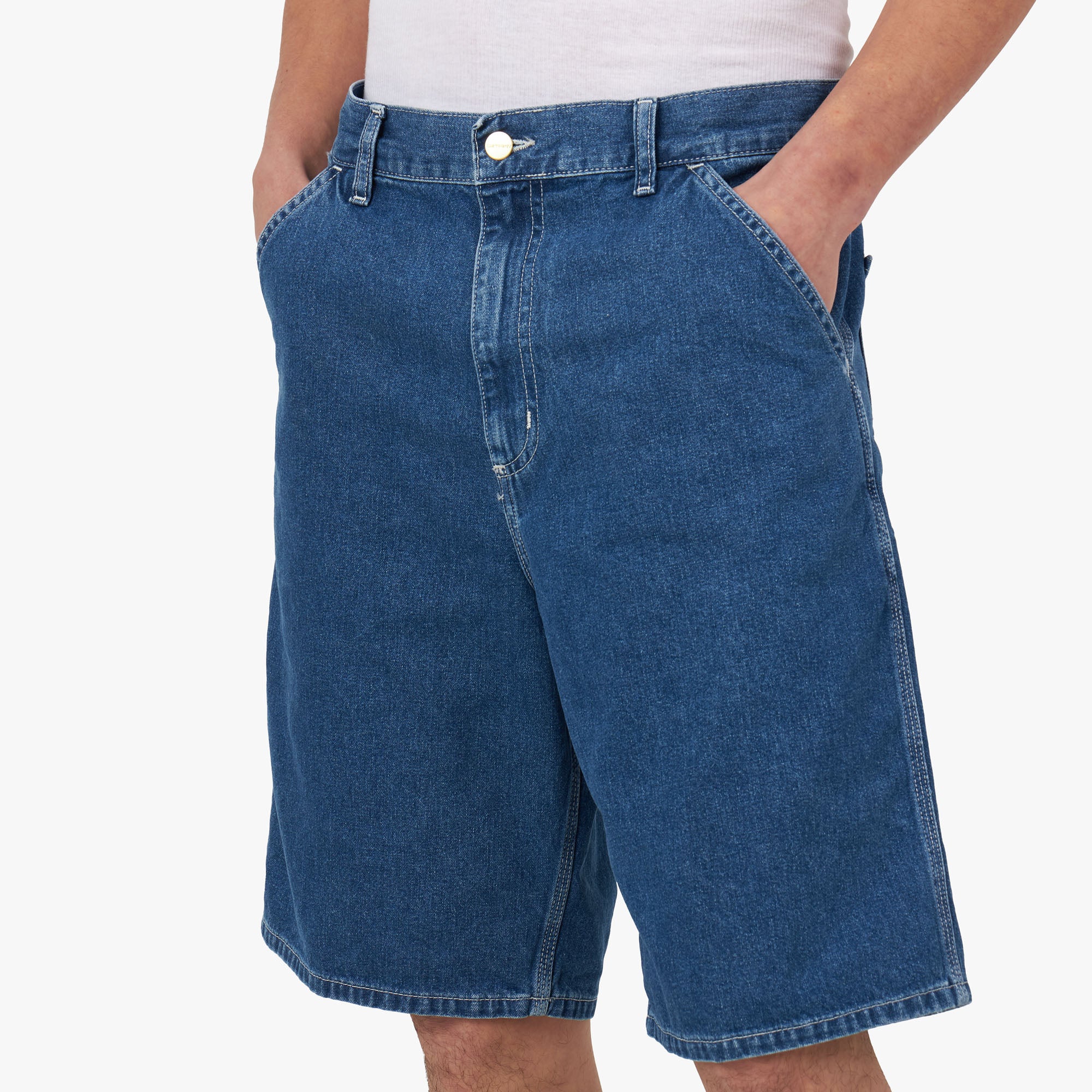  Carhartt WIP Simple Shorts / Blue Stone Washed、mySite、merchandisen