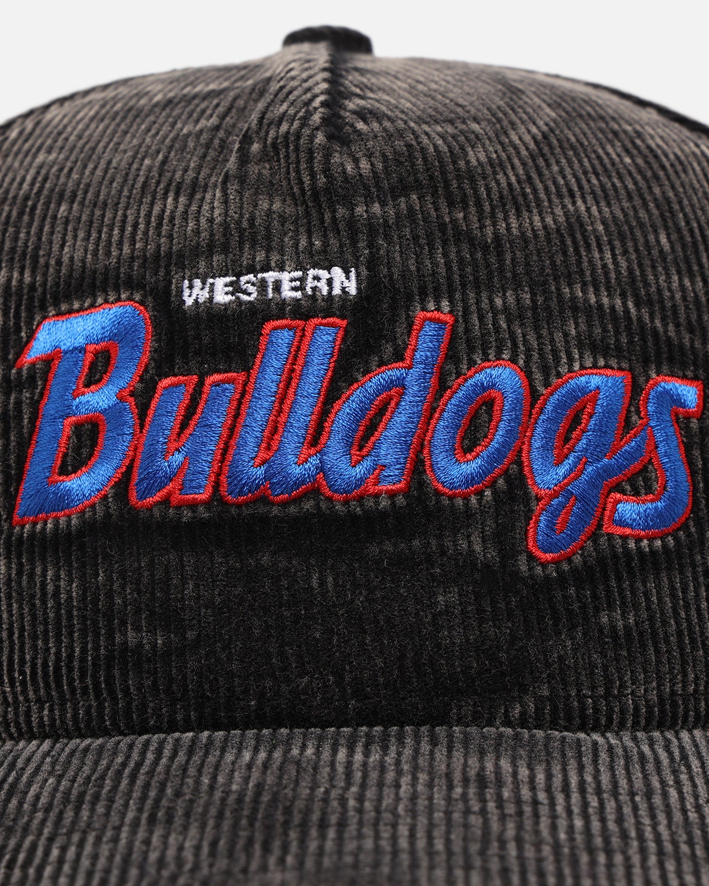 New Era Western Bulldogs 'Washed Corduroy' Pre-Curved Golfer Snapback Black/Kelly Green、mySite、zt4zffjzw
