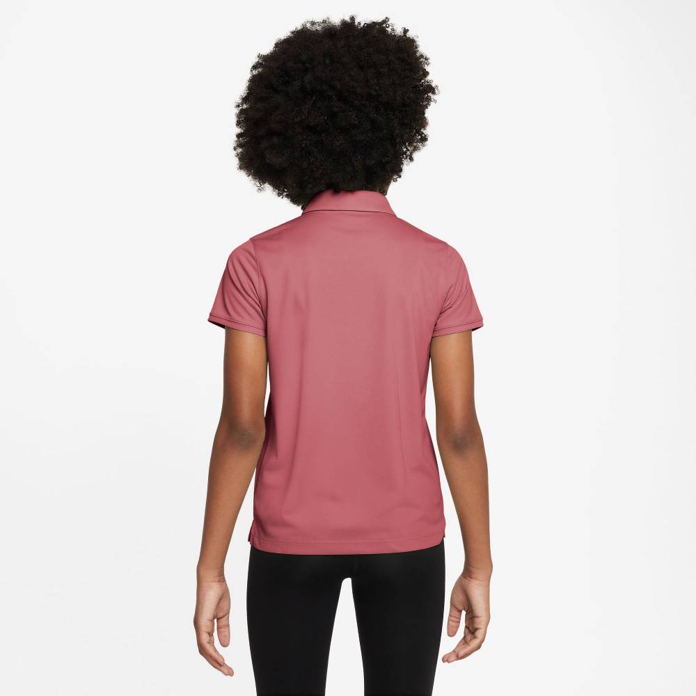 Nike Girl's Dri-FIT Victory Polo (Adobe/White)