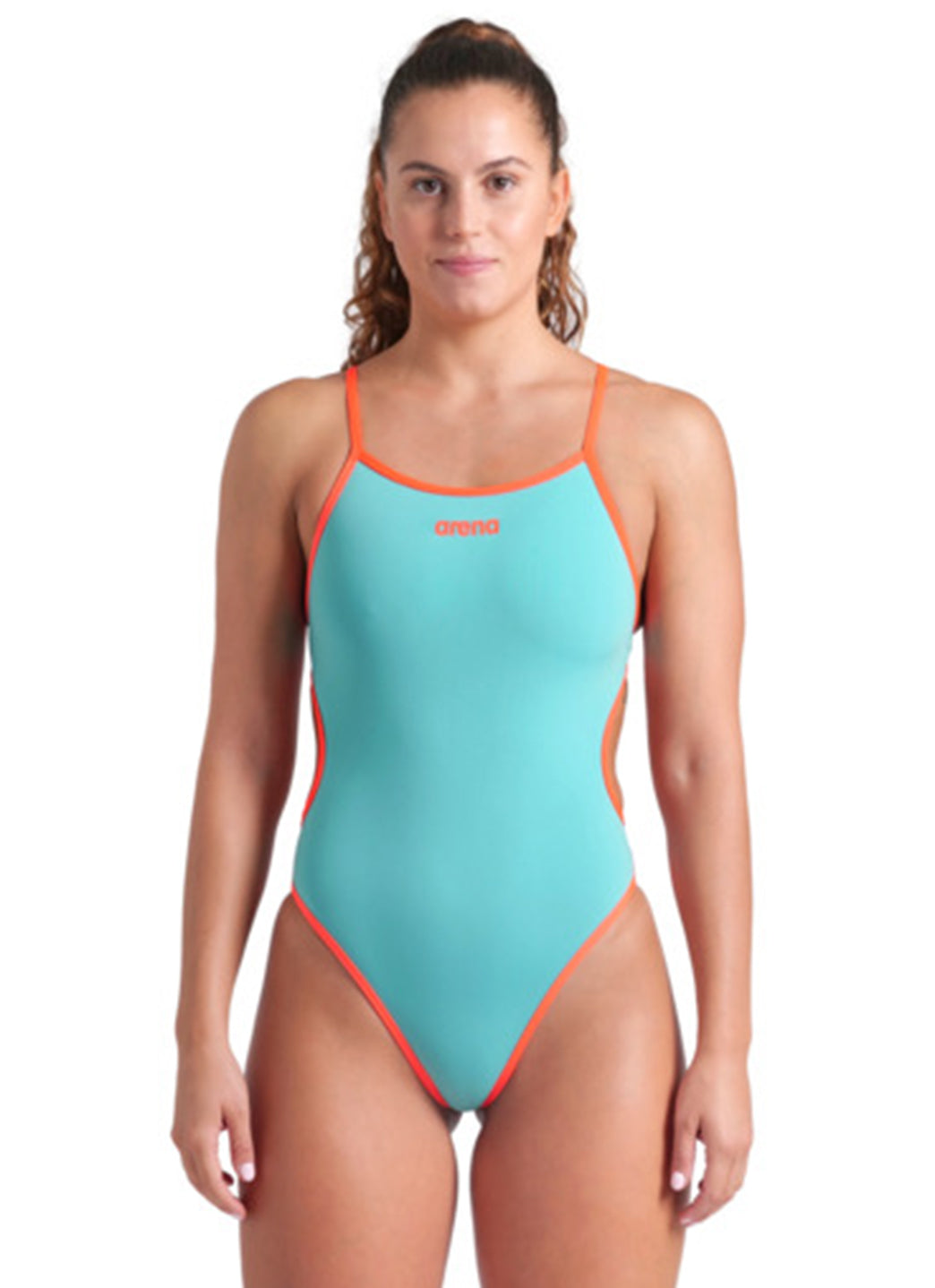 Arena Women's Solid Reversible Challenge Back One Piece Swimsuit、mySite、noshort