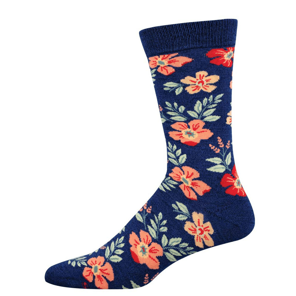  Wild Flowers | Bamboo | Men | Navy Heather、mySite、preschool7hills