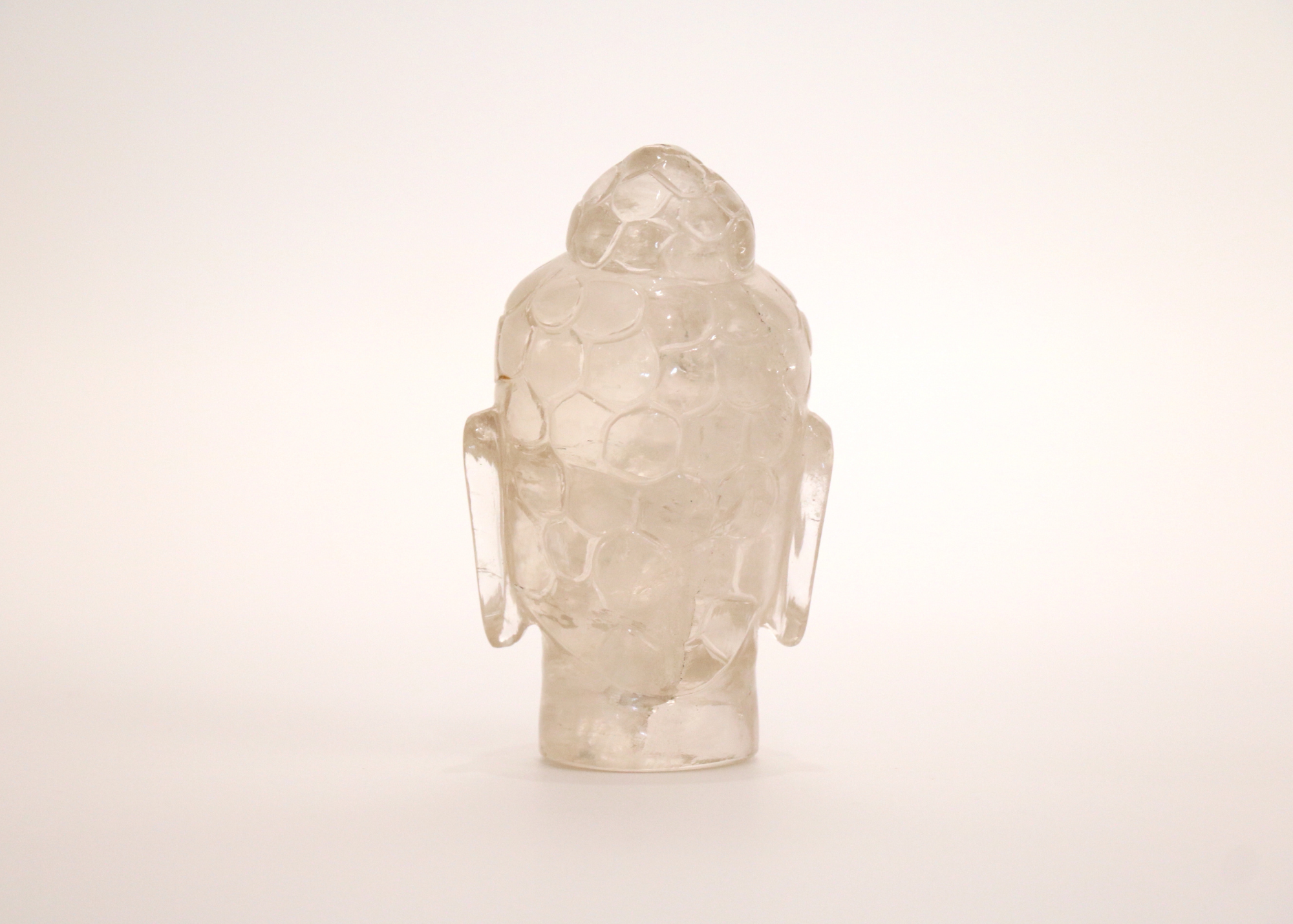 Buddha Head - Clear Quartz、mySite、topwebapps