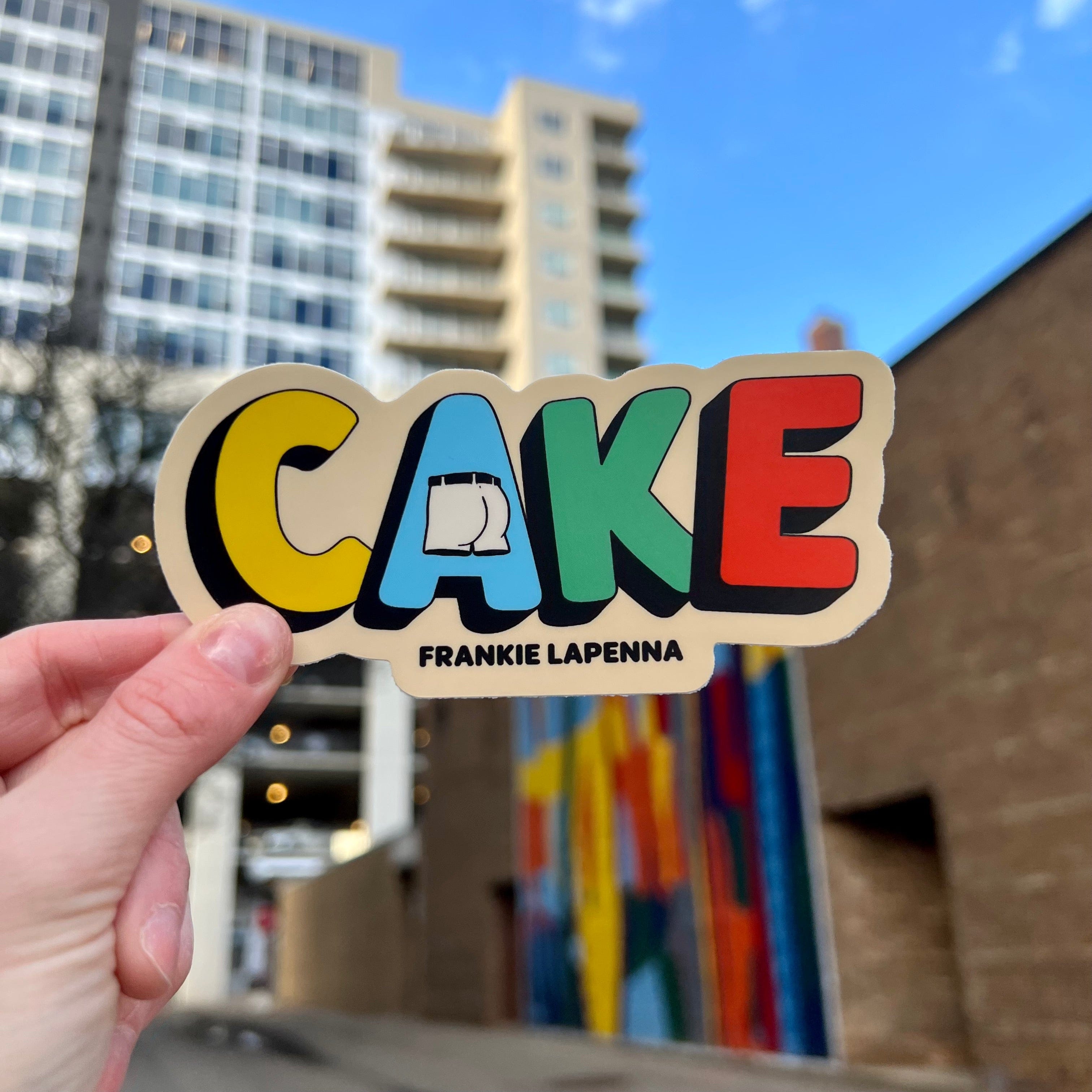  Cake Frankie Lapenna Sticker、mySite、elrpsem3k