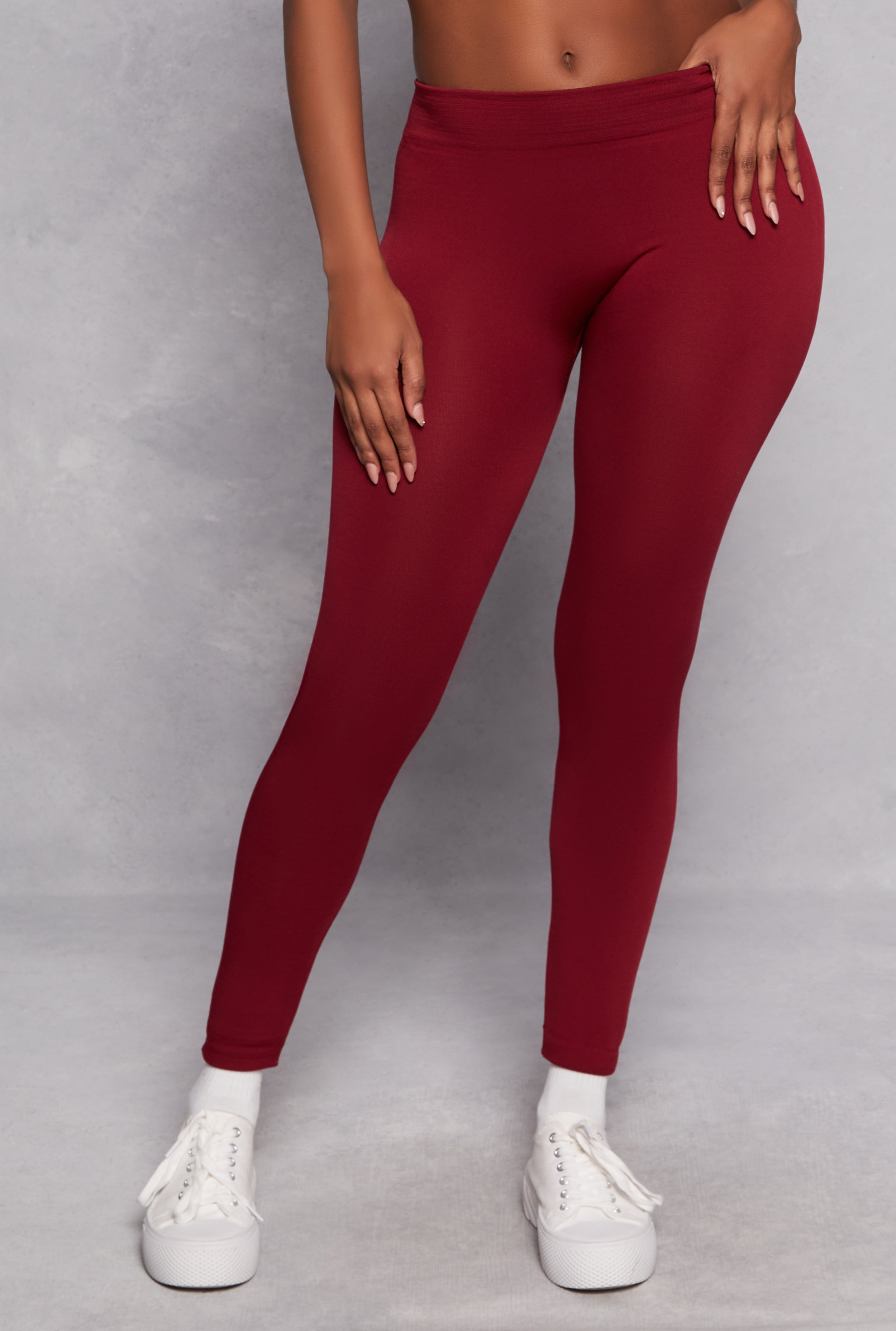 Fleece Lined High Waisted Leggings、mySite、camillekostekn