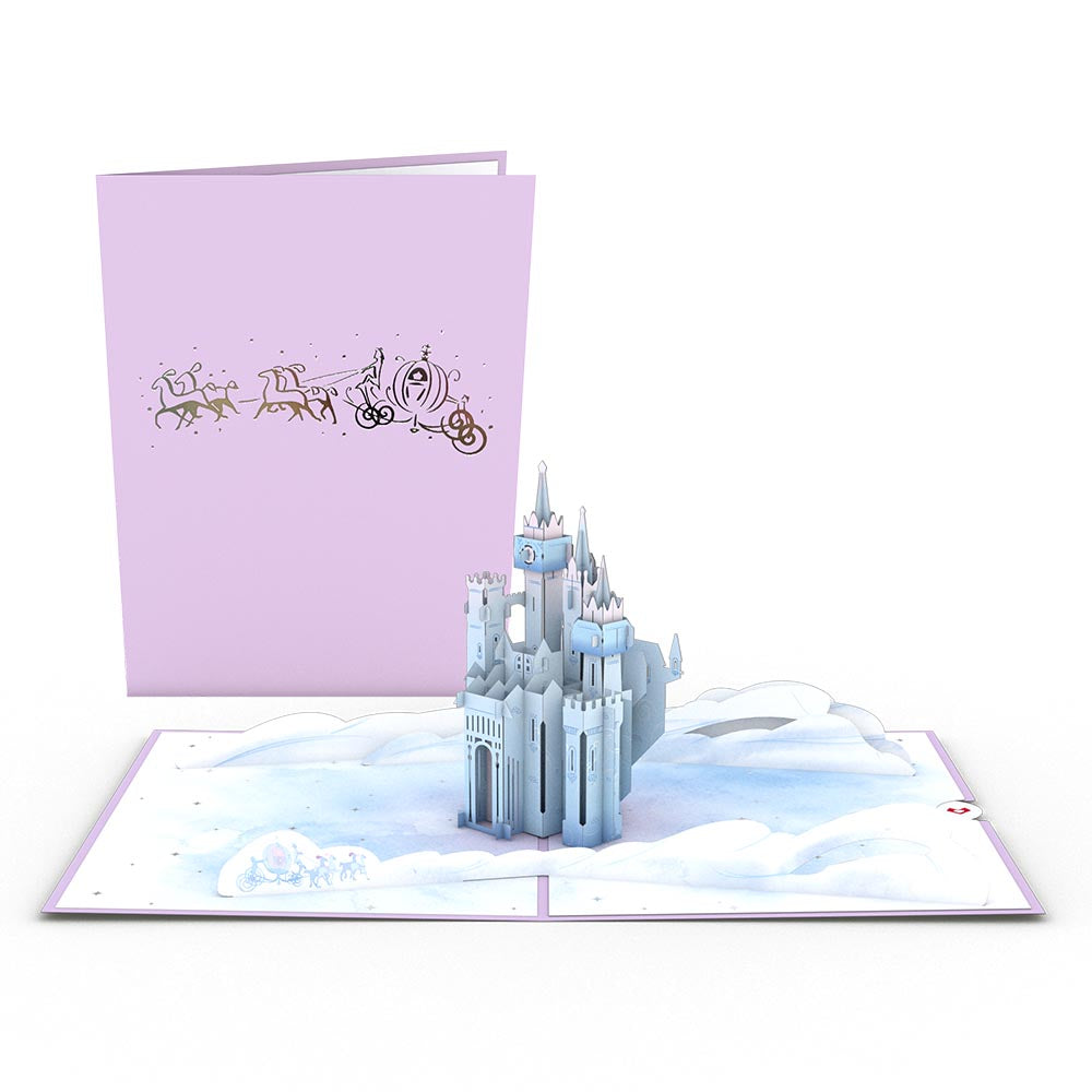 Disney Cinderella's Castle Pop-Up Card、mySite、solidvoid