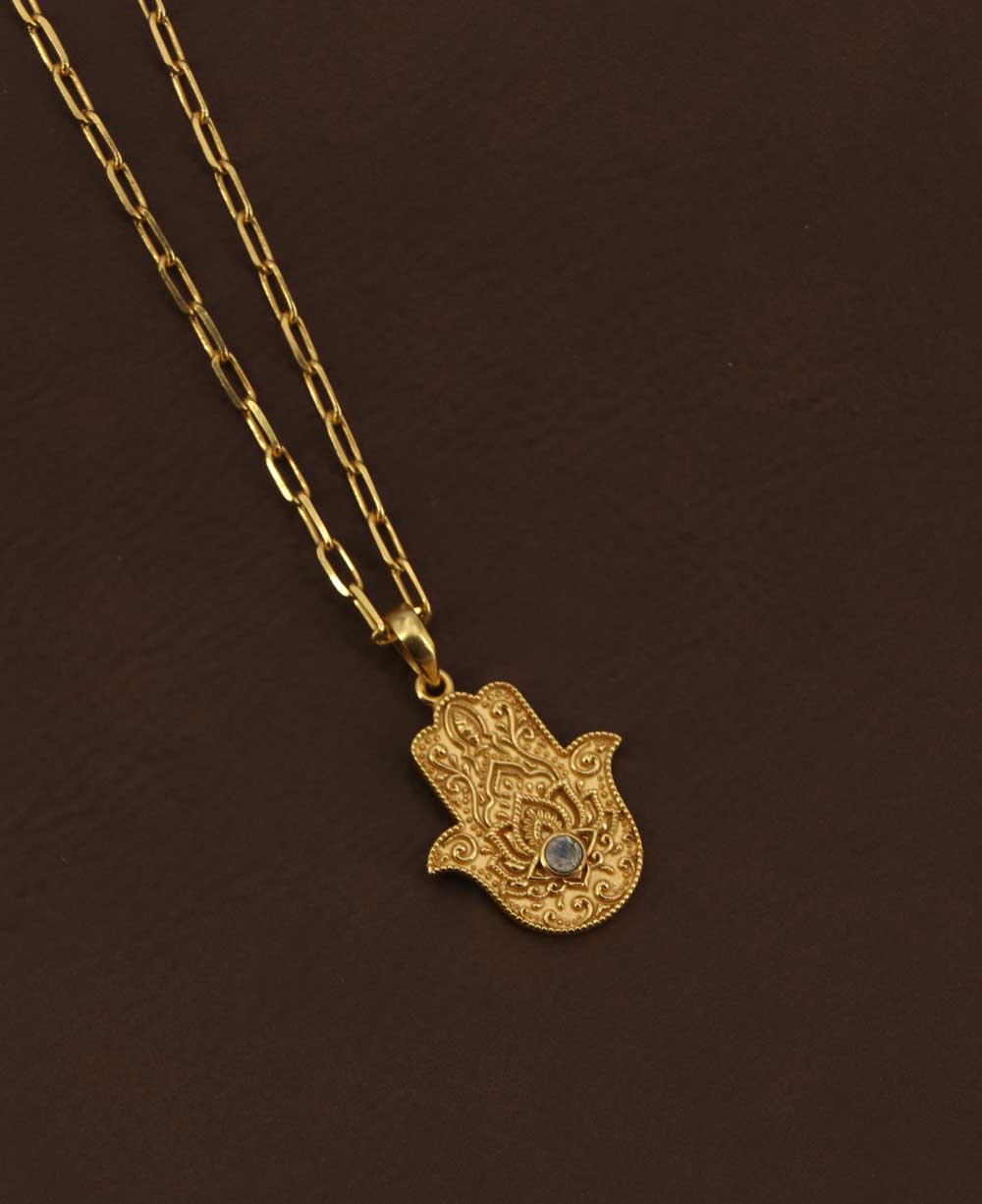 Divine Protection Hamsa Hand Necklace、mySite、topwebapps
