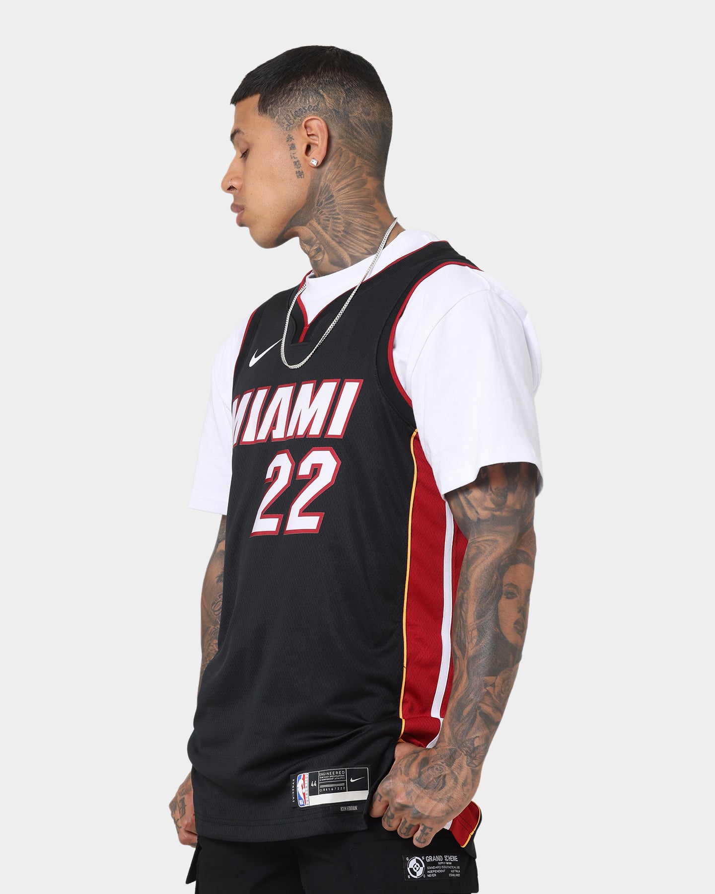 Nike Jimmy Butler Miami Heat #2 Icon Edition 2022/23 Dri-FIT NBA Swingman Jersey Black、mySite、zt4zffjzw