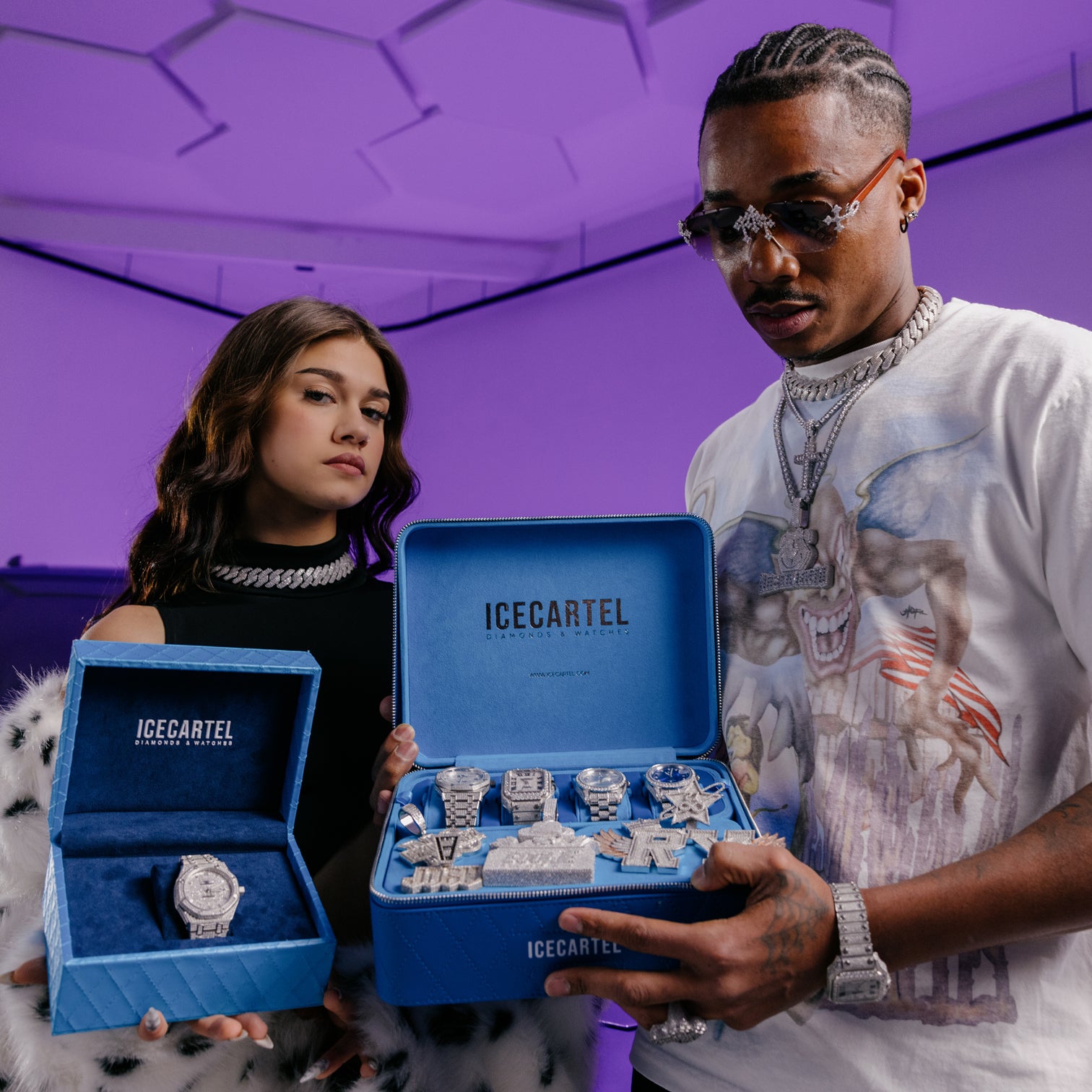 3-in-1 Moissanite Earrings Bundle 14K Gold、mySite、hinf8tx79