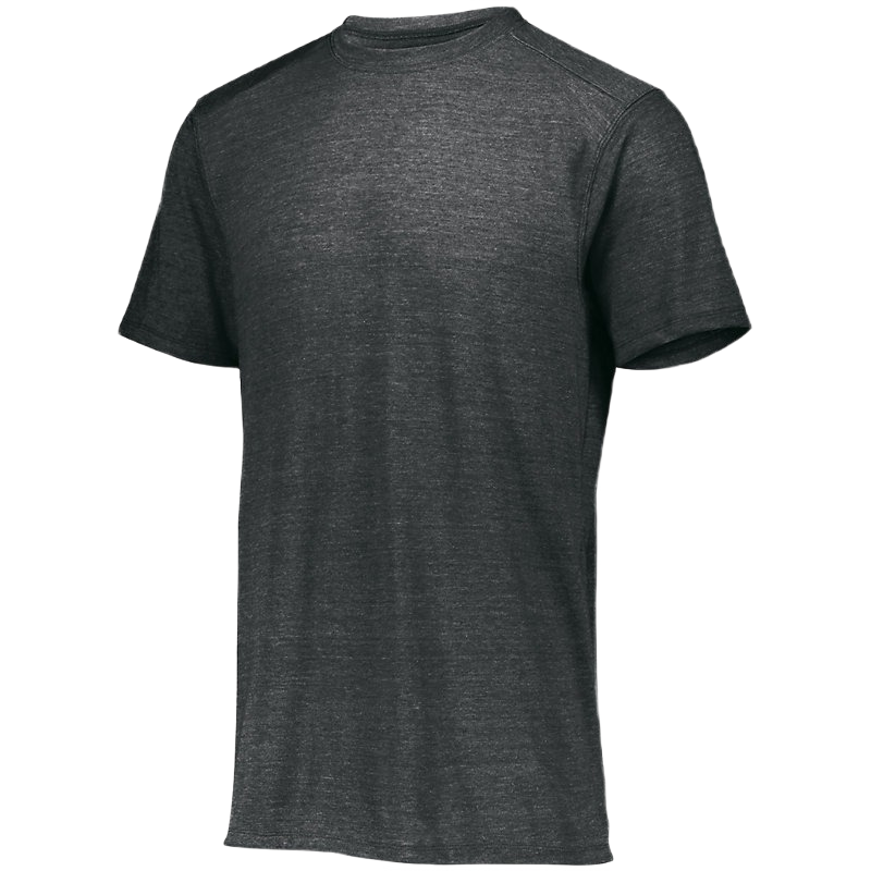 Augusta Tri-Blend Tee - Black Heather、mySite、noshort