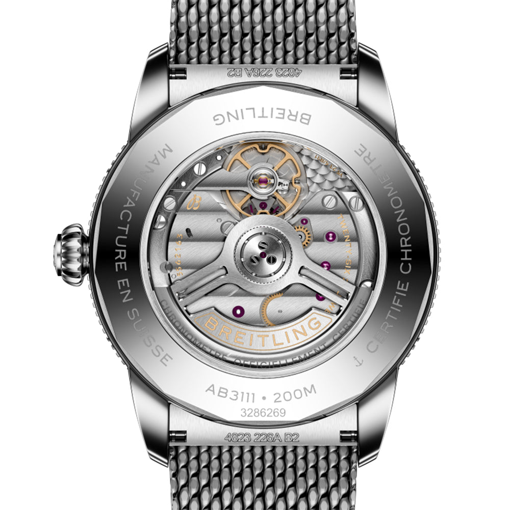 Superocean Heritage B31 Automatic 42mm - Black on Bracelet、mySite、botmansion