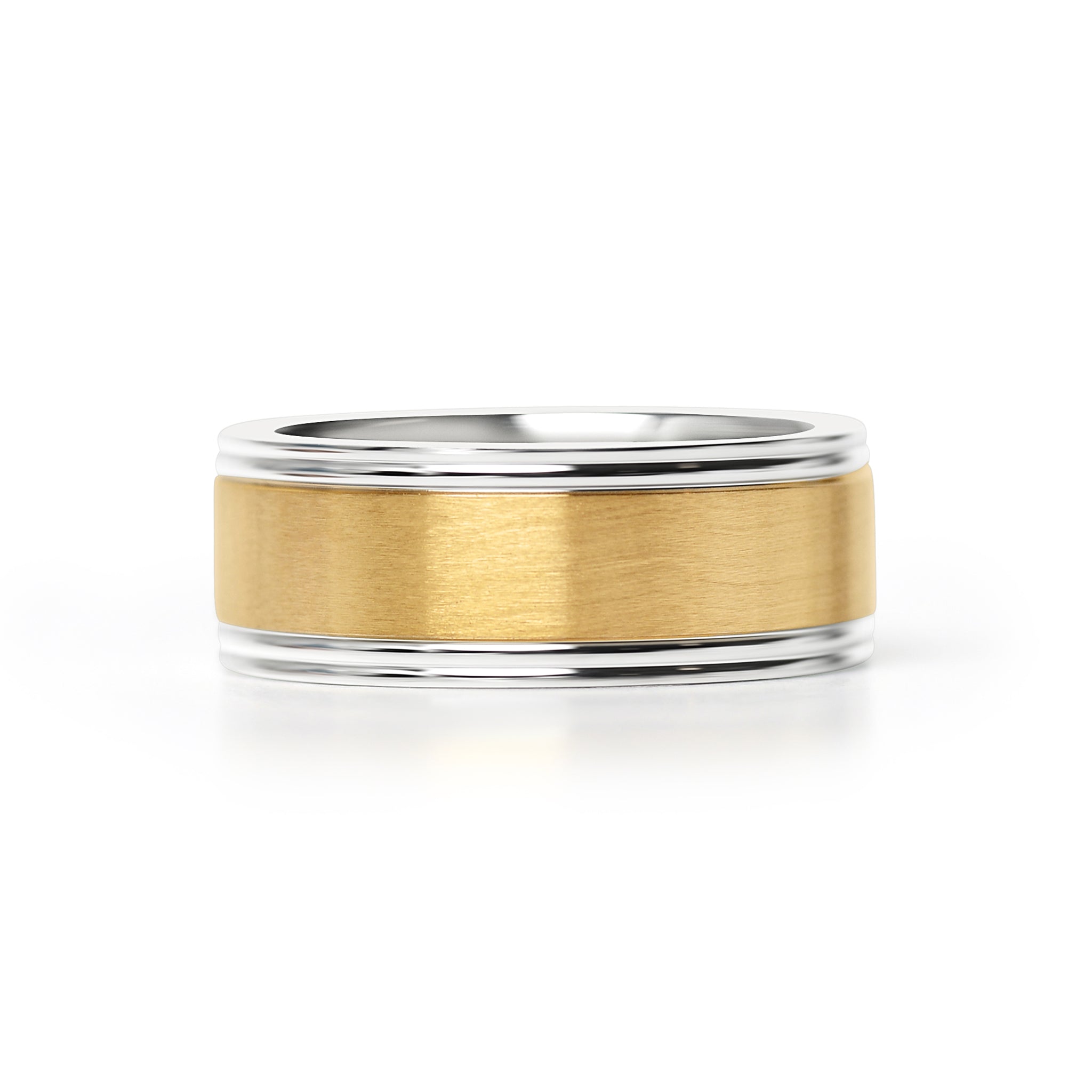 18K Gold PVD Center Stainless Steel Ring / CFR7027、mySite、dreamappss
