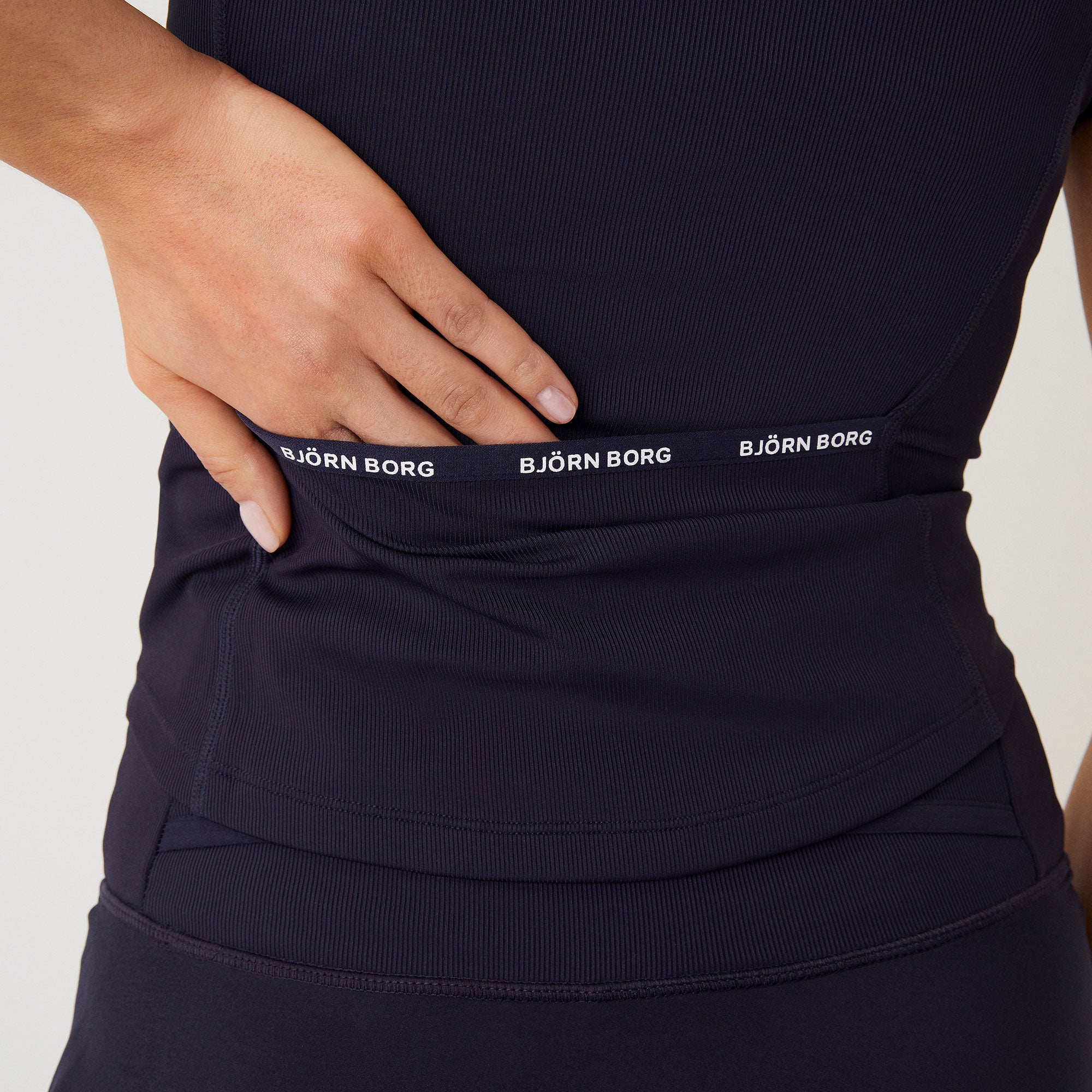 Bj枚rn Borg Ace Women's Rib Tennis Shirt