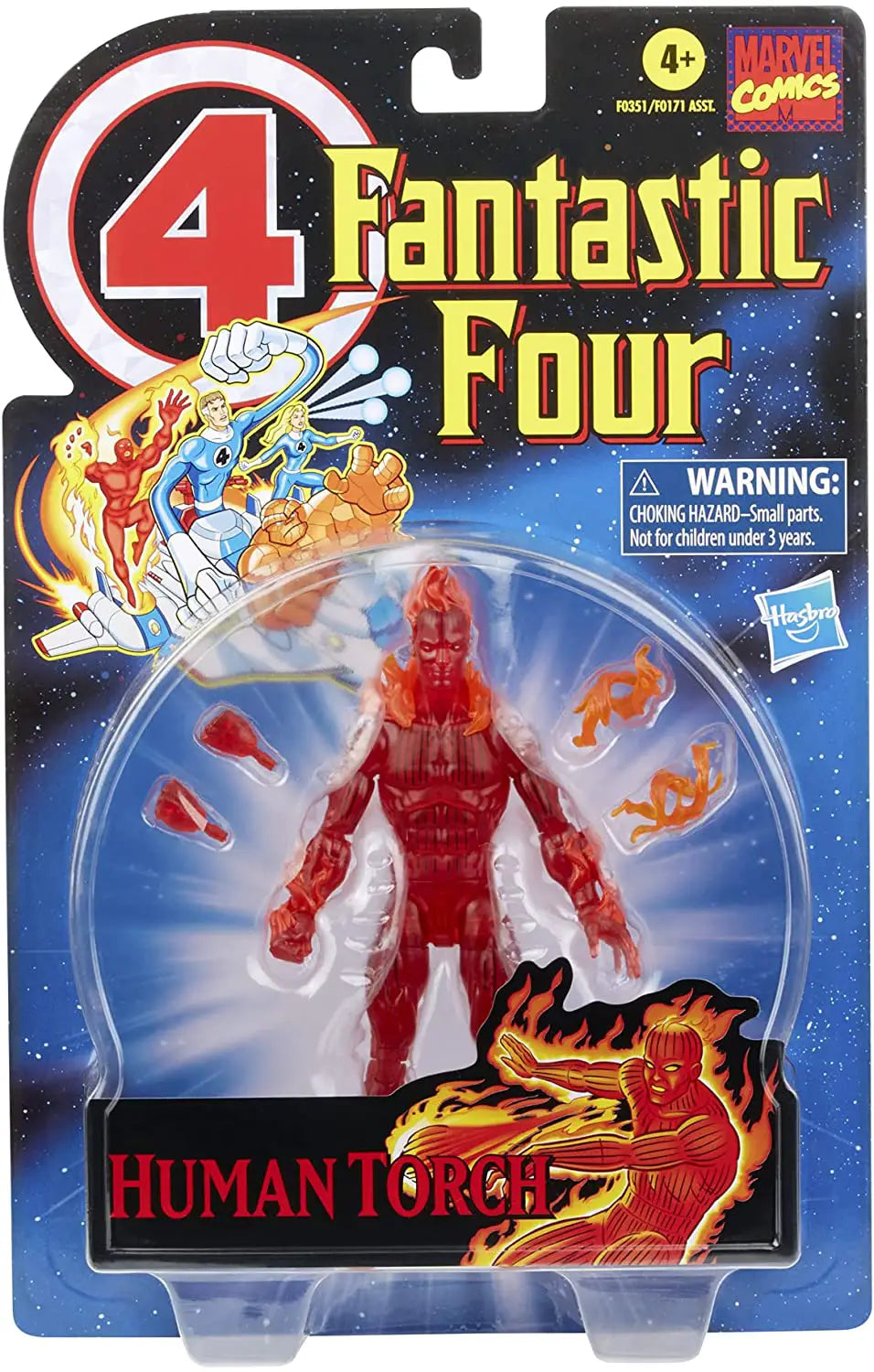 Marvel Legends Series Fantastic Four Human Torch Flame - Retro、mySite、hgirdovlk