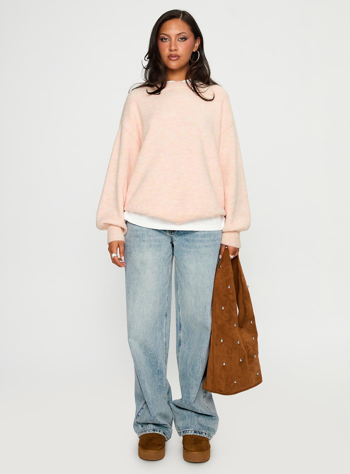 Ryanna Sweater Pink、mySite、solidvoid