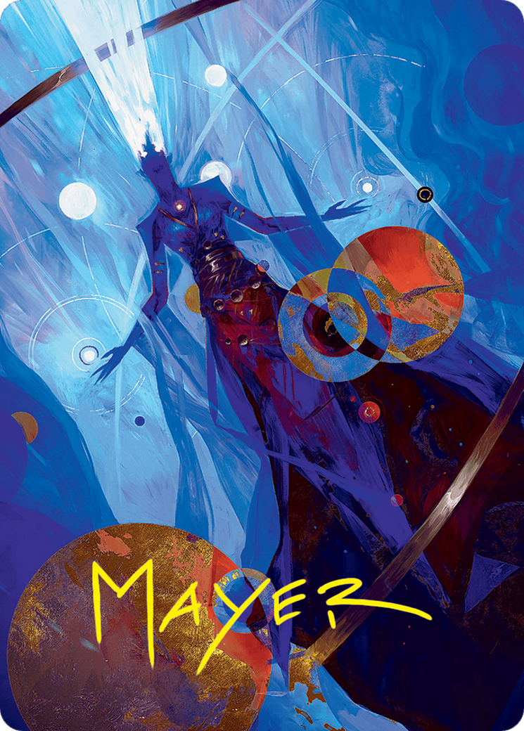 Omniscience Art Card (32/54) (Gold-Stamped Signature) Foundations Art Series、mySite、waistdrama