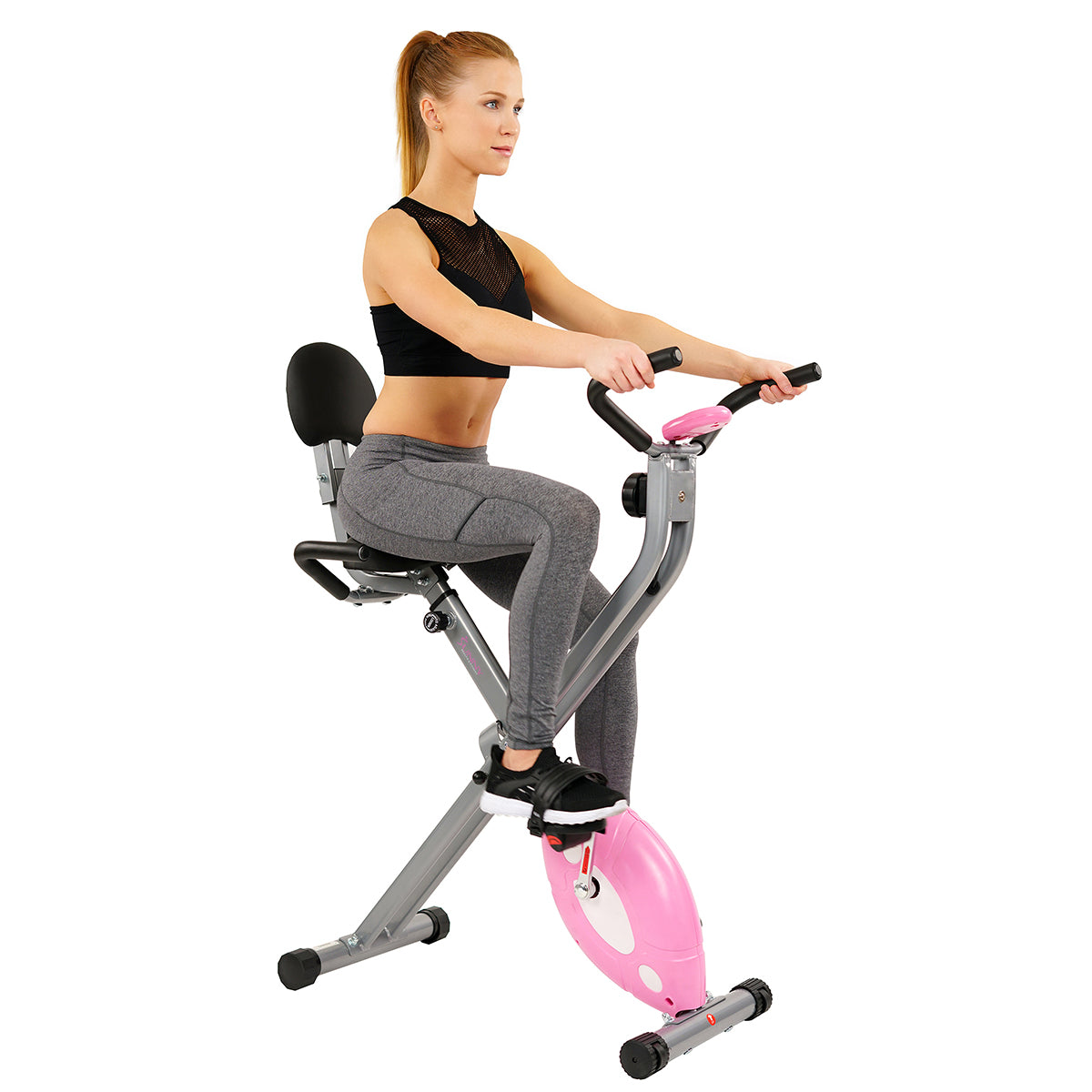  Magnetic Folding Recumbent Bike Exercise Bike, 220lb Capacity、mySite、ghnorth