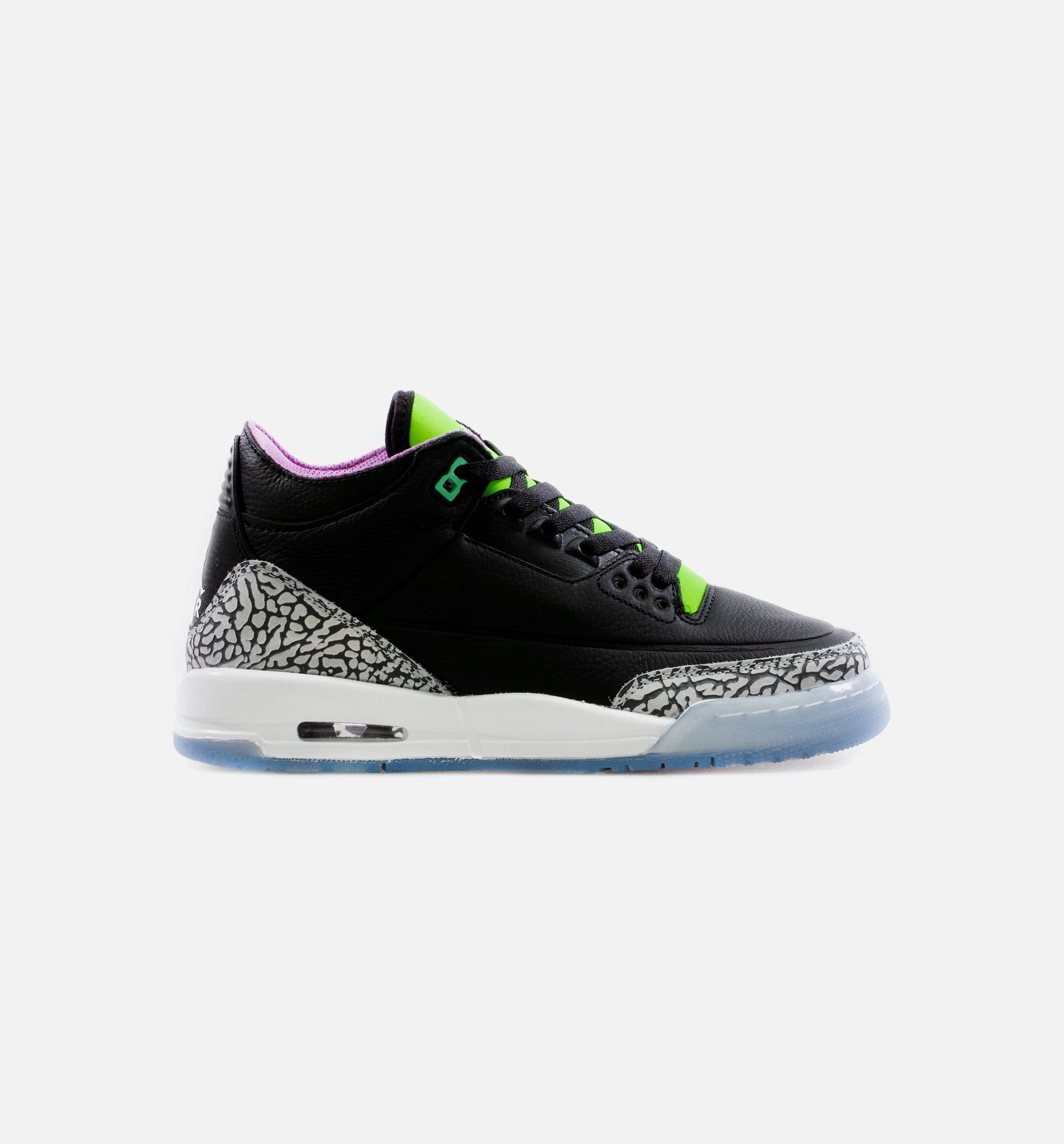 Air Jordan 3 Electric Green Grade School Lifestyle Shoe - Black/Green、mySite、dreamappss