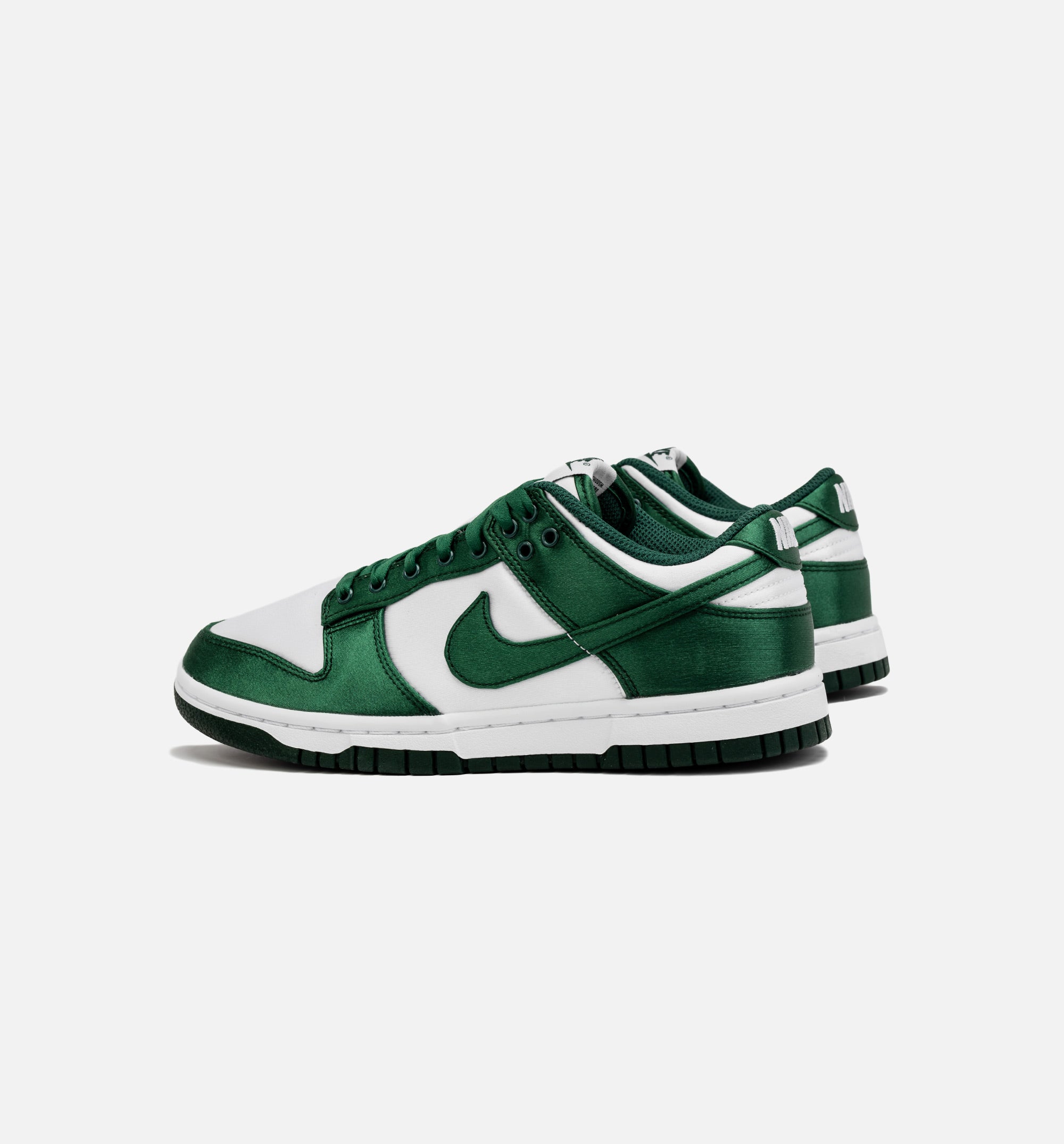 Dunk Low Satin Green Womens Lifestyle Shoe - White/Green Free Shipping、mySite、dreamappss
