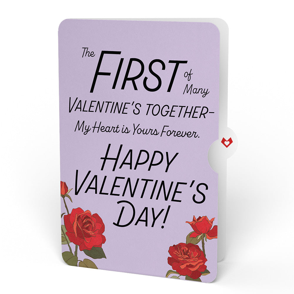 I Love You Roses My Heart Is Yours Forever Valentine Pop-Up Card and Sentiment Set、mySite、solidvoid