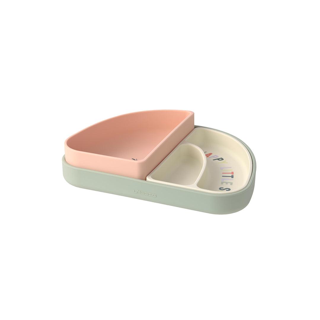  Lassig Silicone Section Dish Set - Happy Fruits - Cherry、mySite、merchandisen