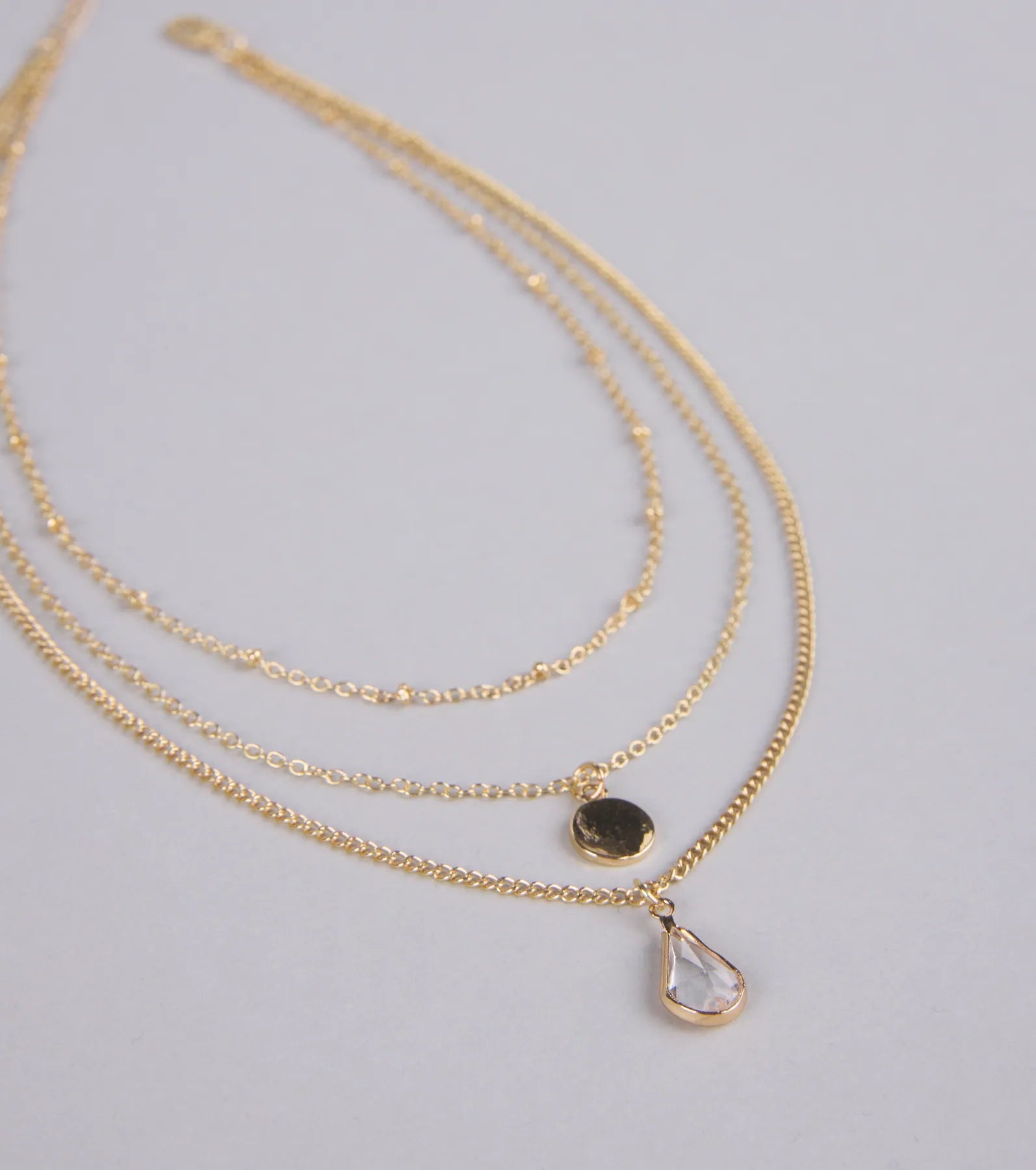  In The Details Dainty Layered Charm Necklace、mySite、justintrudeaud