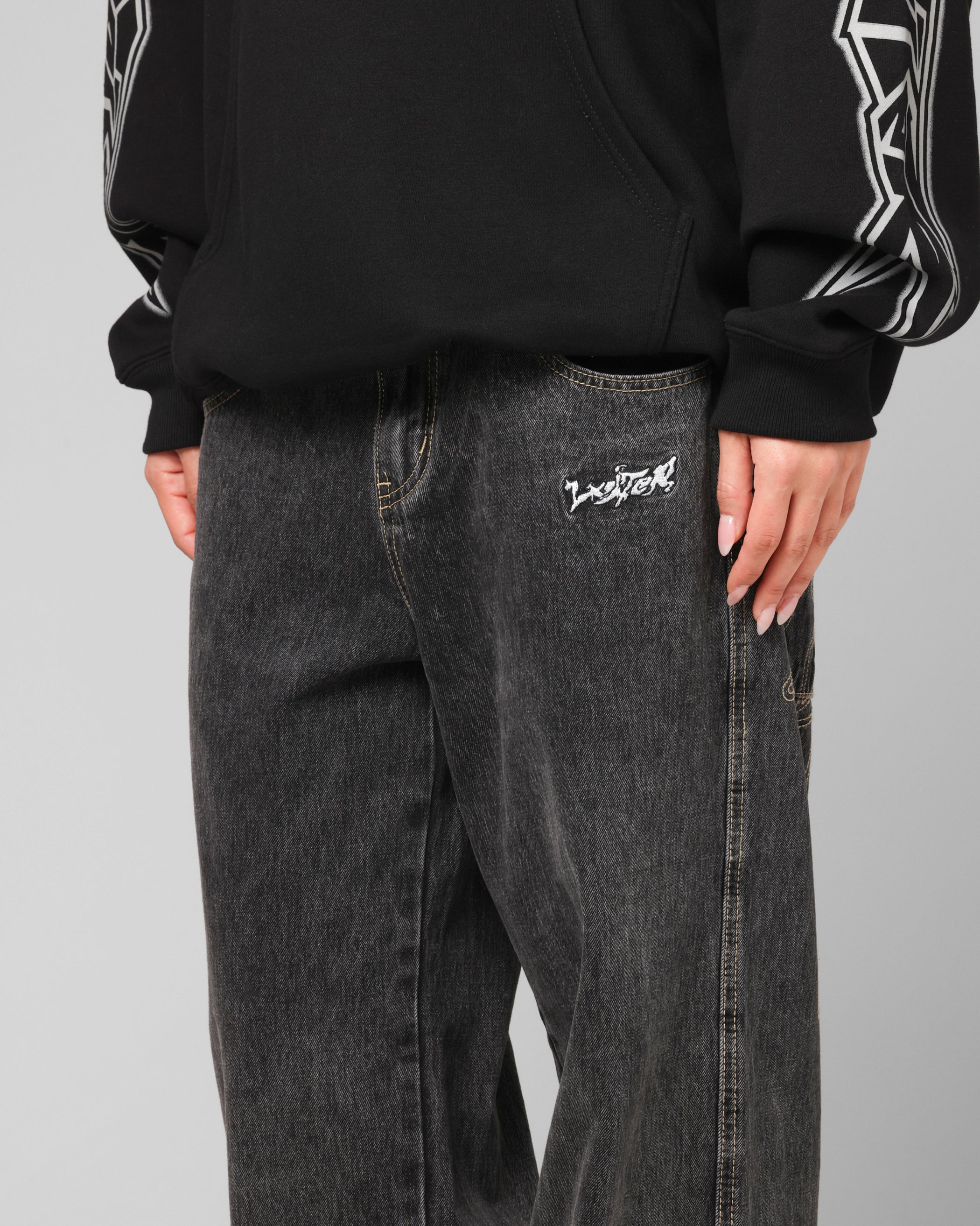 Loiter Star Born Jeans Dirty Grey、mySite、zt4zffjzw