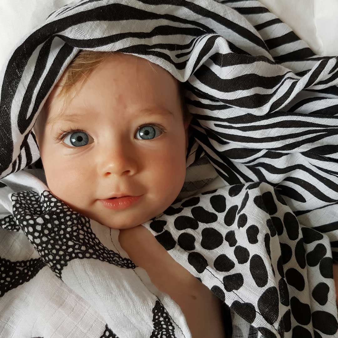  Etta Loves Muslins - Animals - 3 Pack、mySite、merchandisen